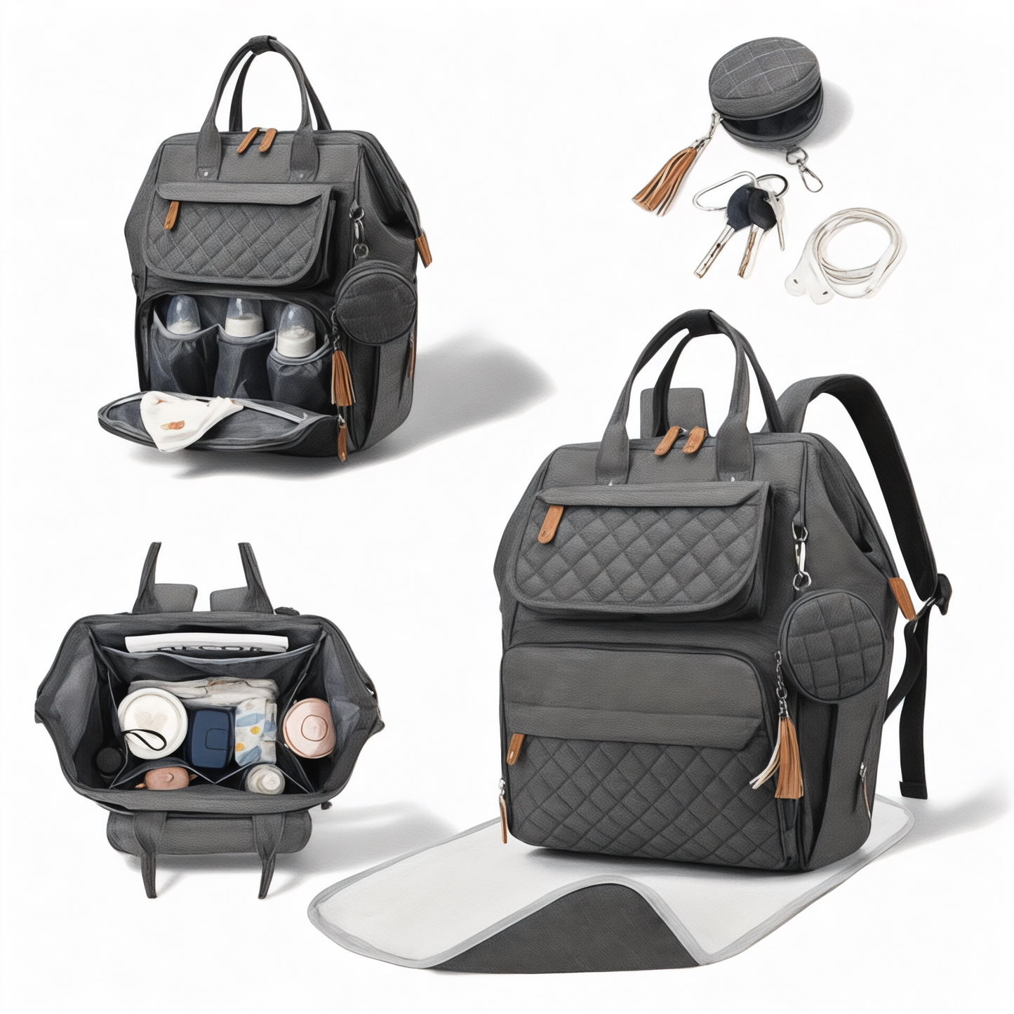 Mejor mochila de pañales ideal para padres 30 L – Havresacs