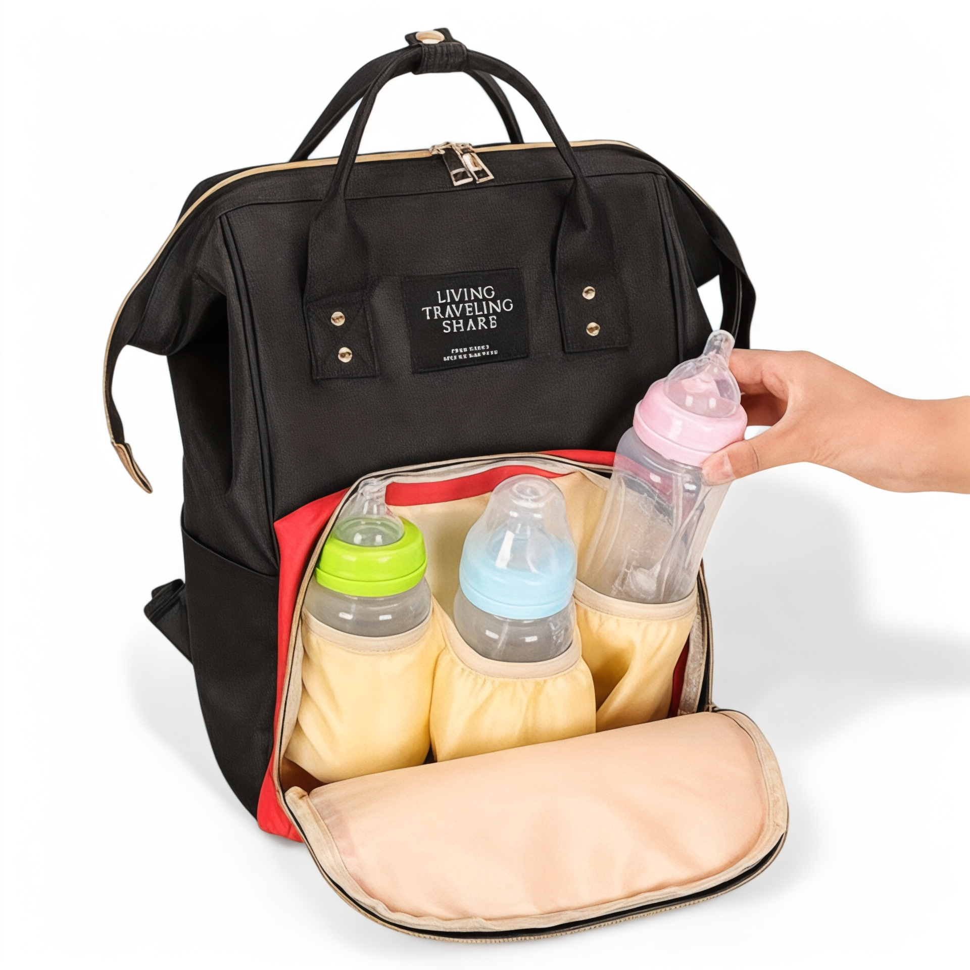 Foto de Mochila à espalda à langer multifonctionnel pour mujer Pr...