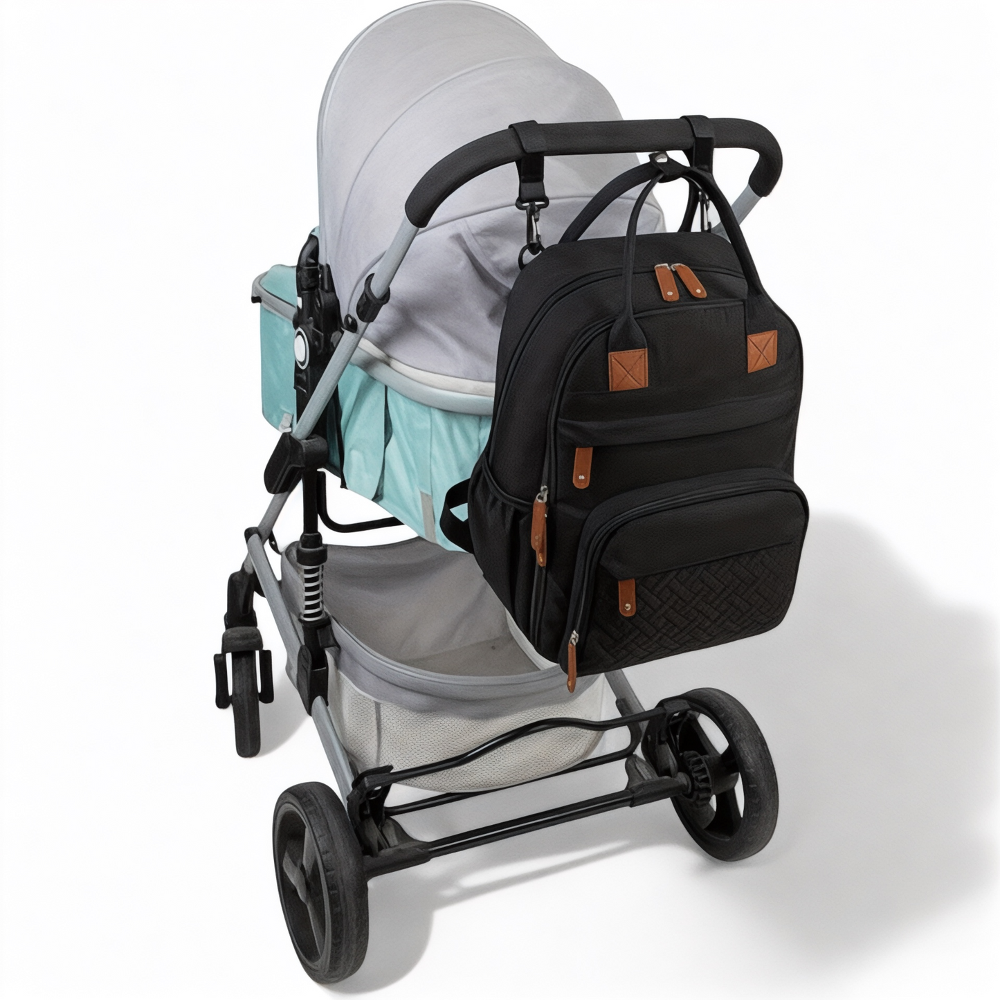 Mochila de pañales negra de 20 L – Havresacs