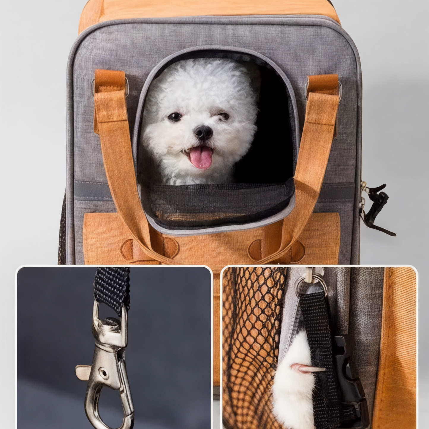 Mochila para perros y gatos de hasta 10 kg, ideal para viajar