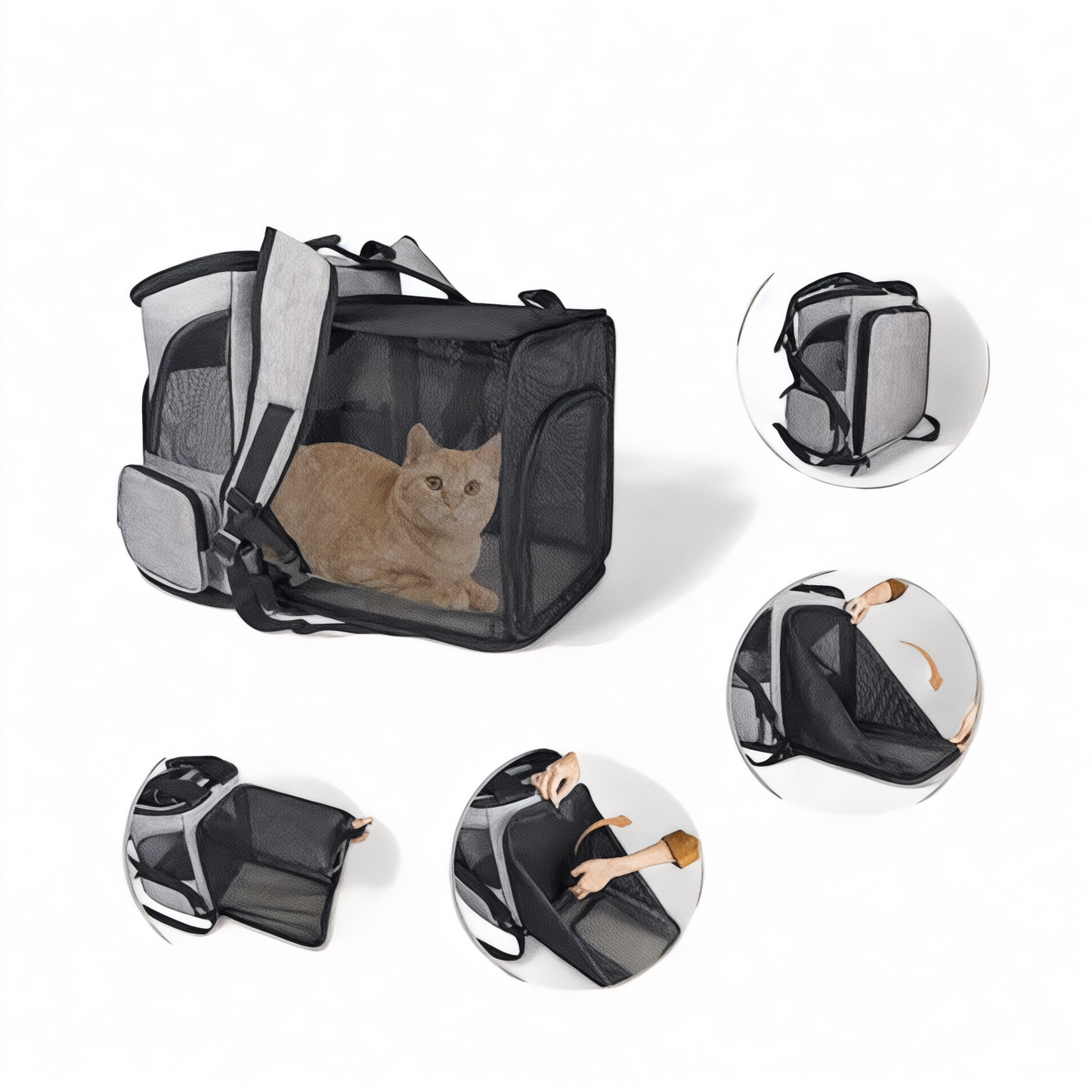Mochila extensible para mascotas EspaceConfort – Havresacs