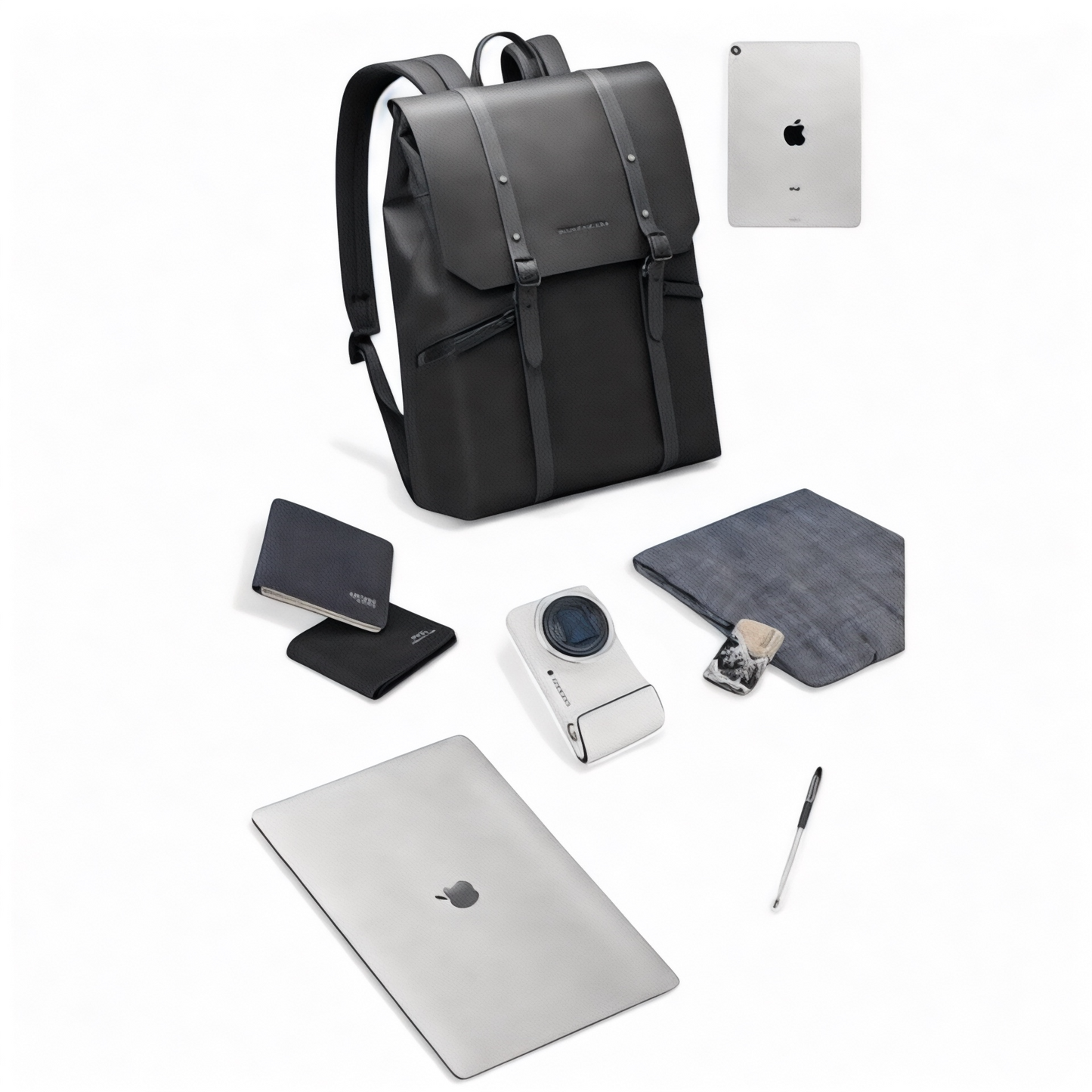 Mochila urbana ligera e impermeable para hombre con portátil 15"