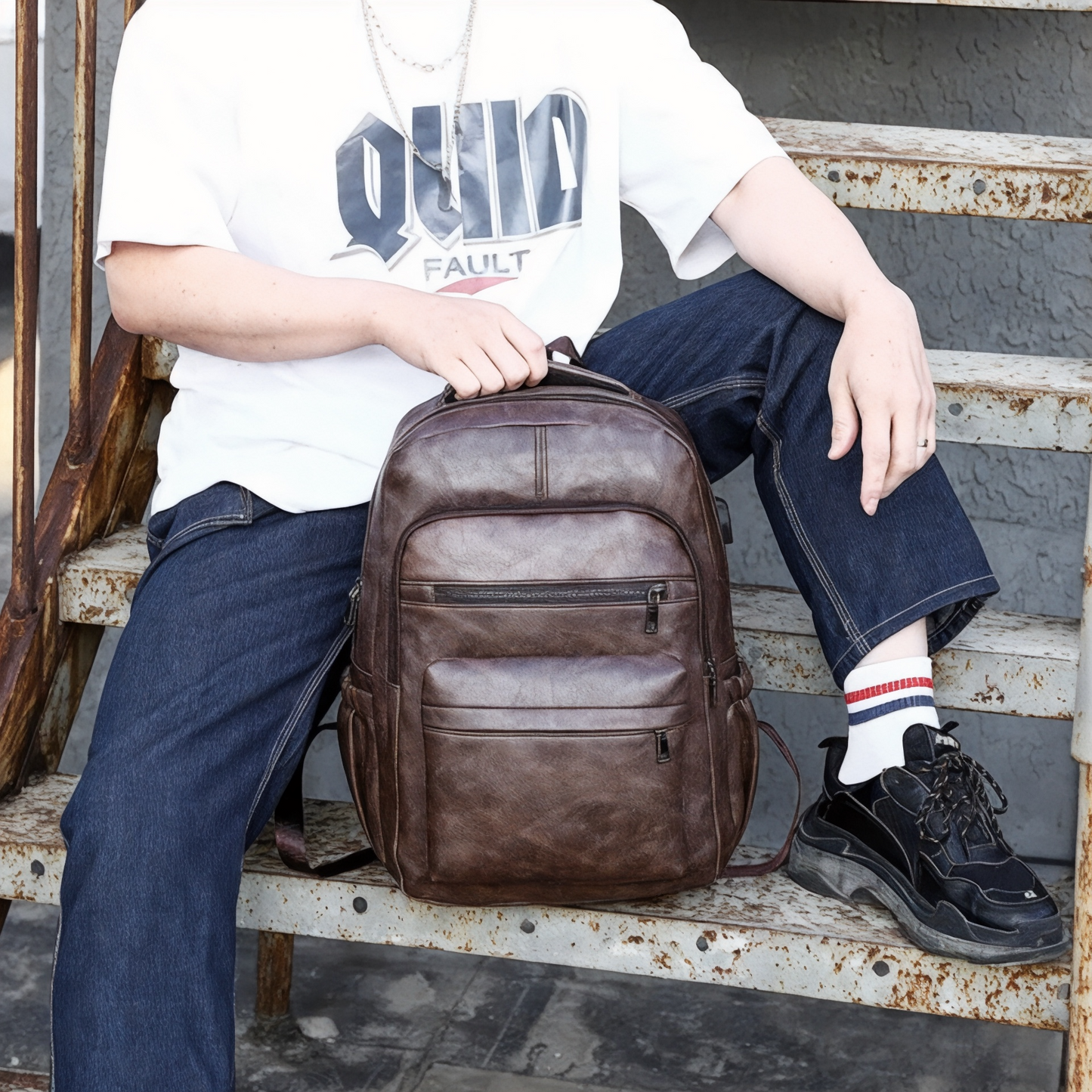 Mochila urbana conectada para hombre con portátil 15" – Havresacs