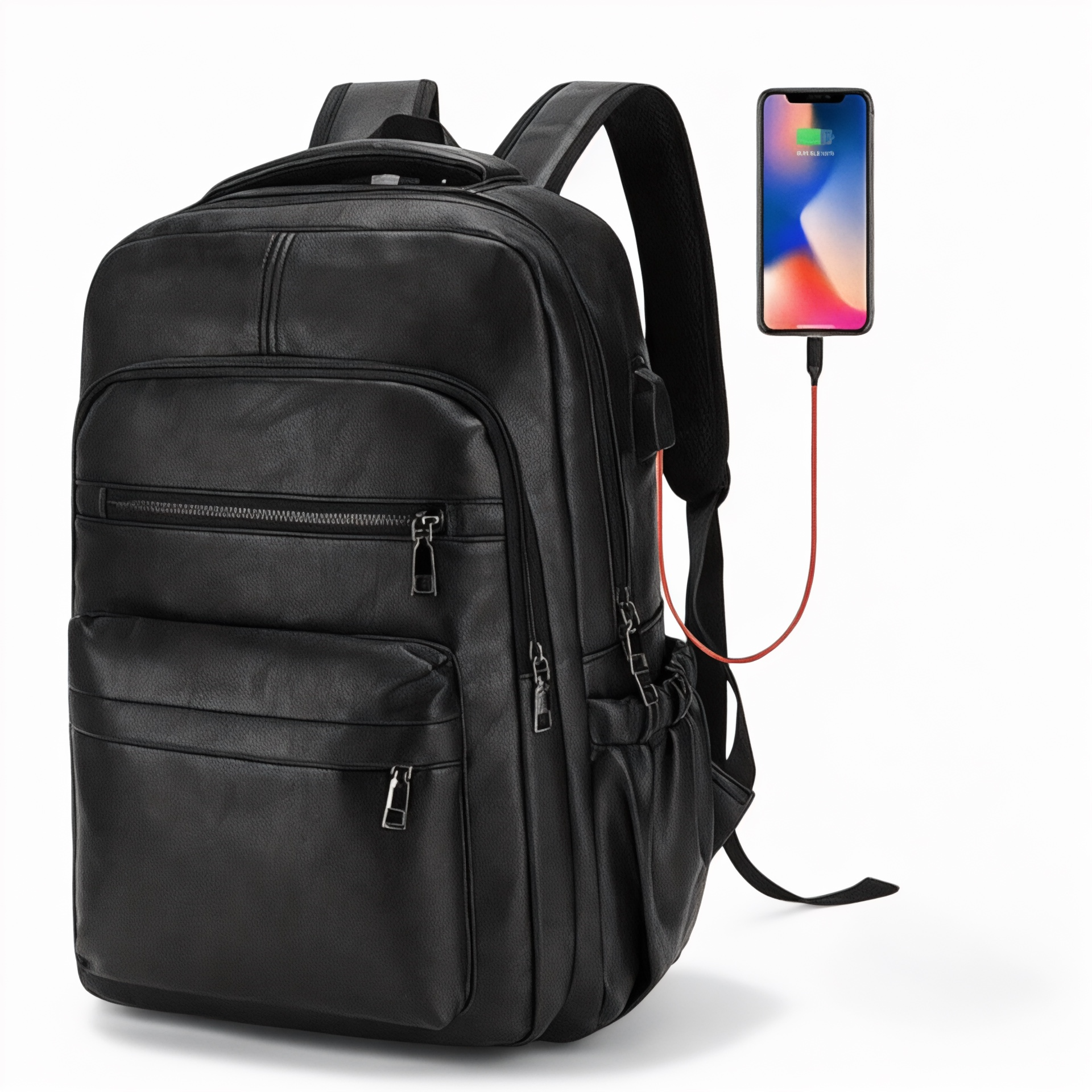 Foto de Mochila à espalda hombre tendance connecté, portátil 15 p...