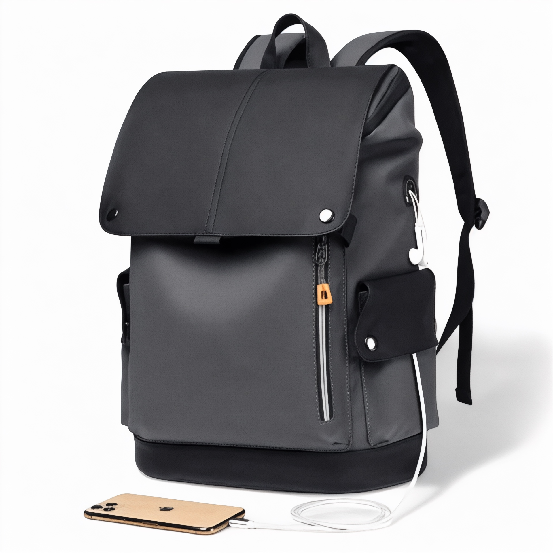 Foto de Mochila à espalda étanche USB pour hombre portátil 15" - ...