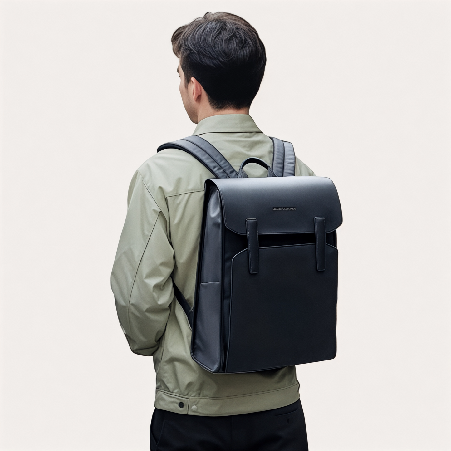 Mochila de cuero para hombre | Elegante | Gran capacidad – Havresacs