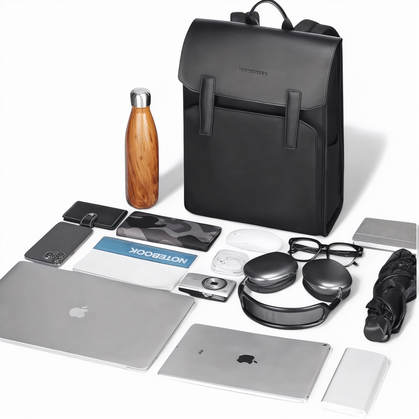 Mochila de cuero para hombre | Elegante | Gran capacidad – Havresacs