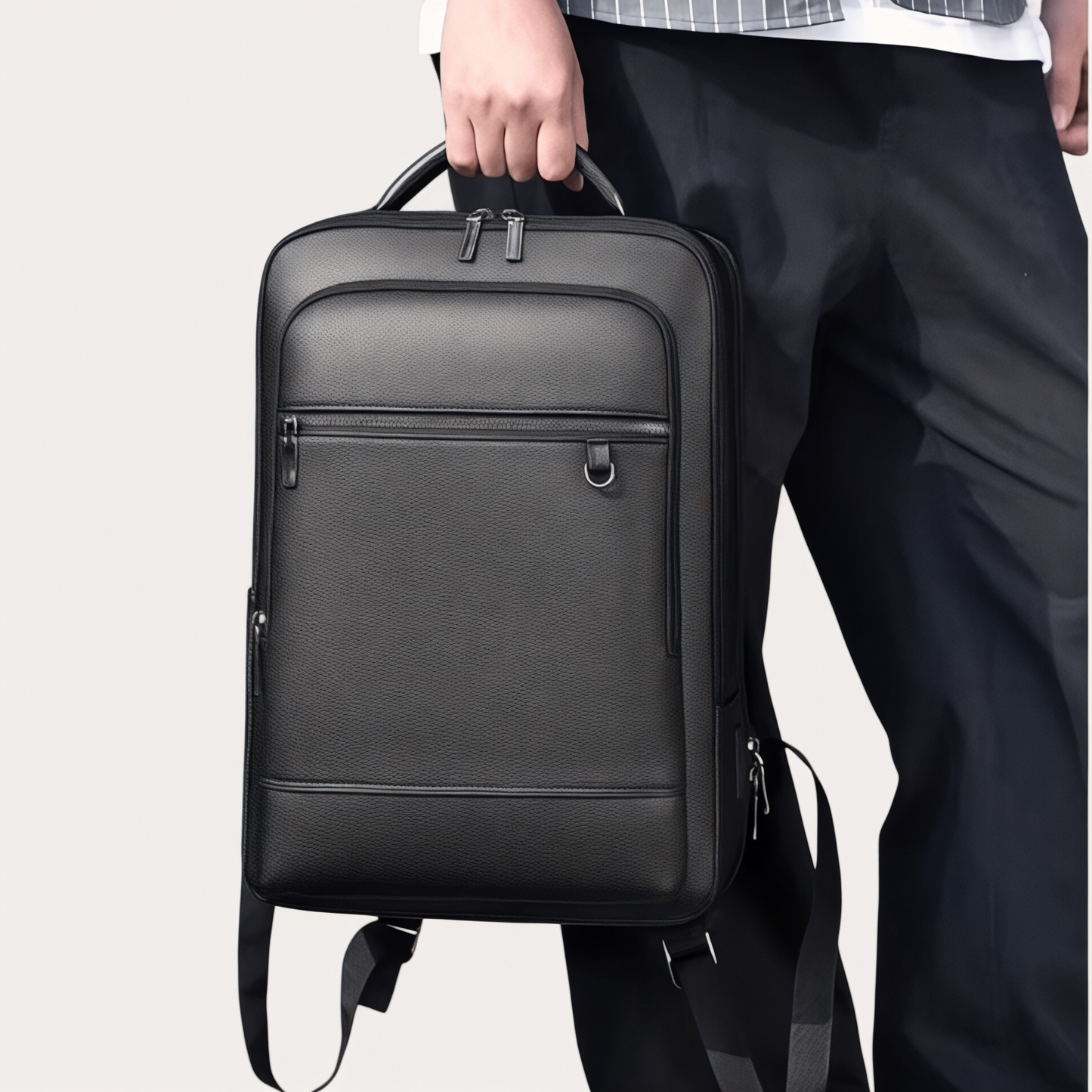 Mochila urbana impermeable negra de 15L – Havresacs