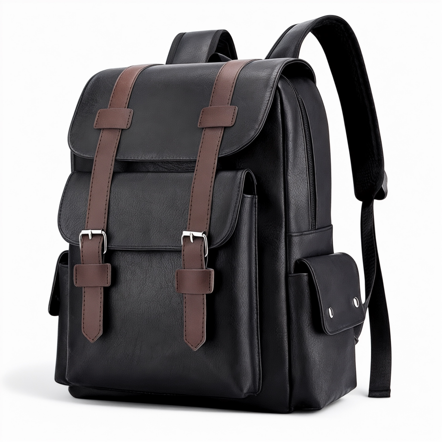 Foto de Mochila à espalda hombre tendance en simili cuero 20L – C...