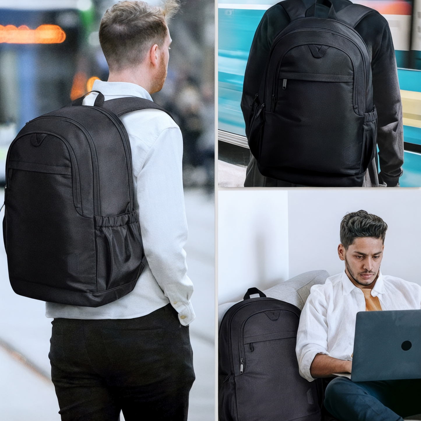 SecureTravelPro | Mochila antirrobo USB 25L para mujer – Havresacs