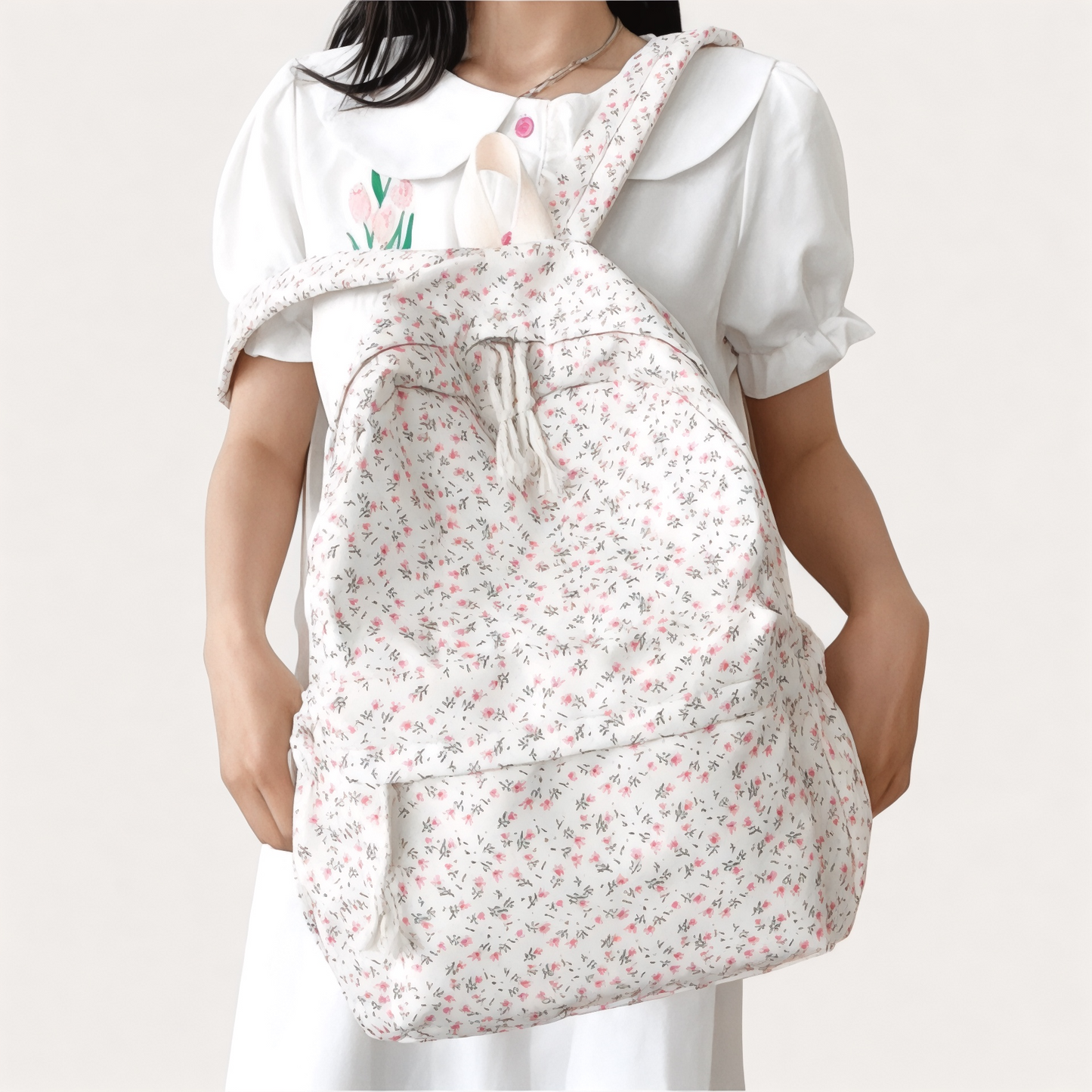 Mochila mujer floral 20L con compartimento para portátil – Havresacs