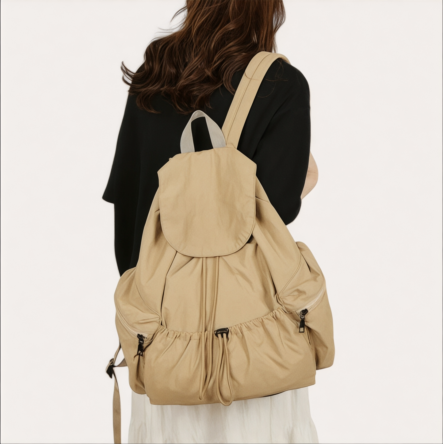 Mochila mujer elegante de nylon 23L – AdventureChic – Havresacs