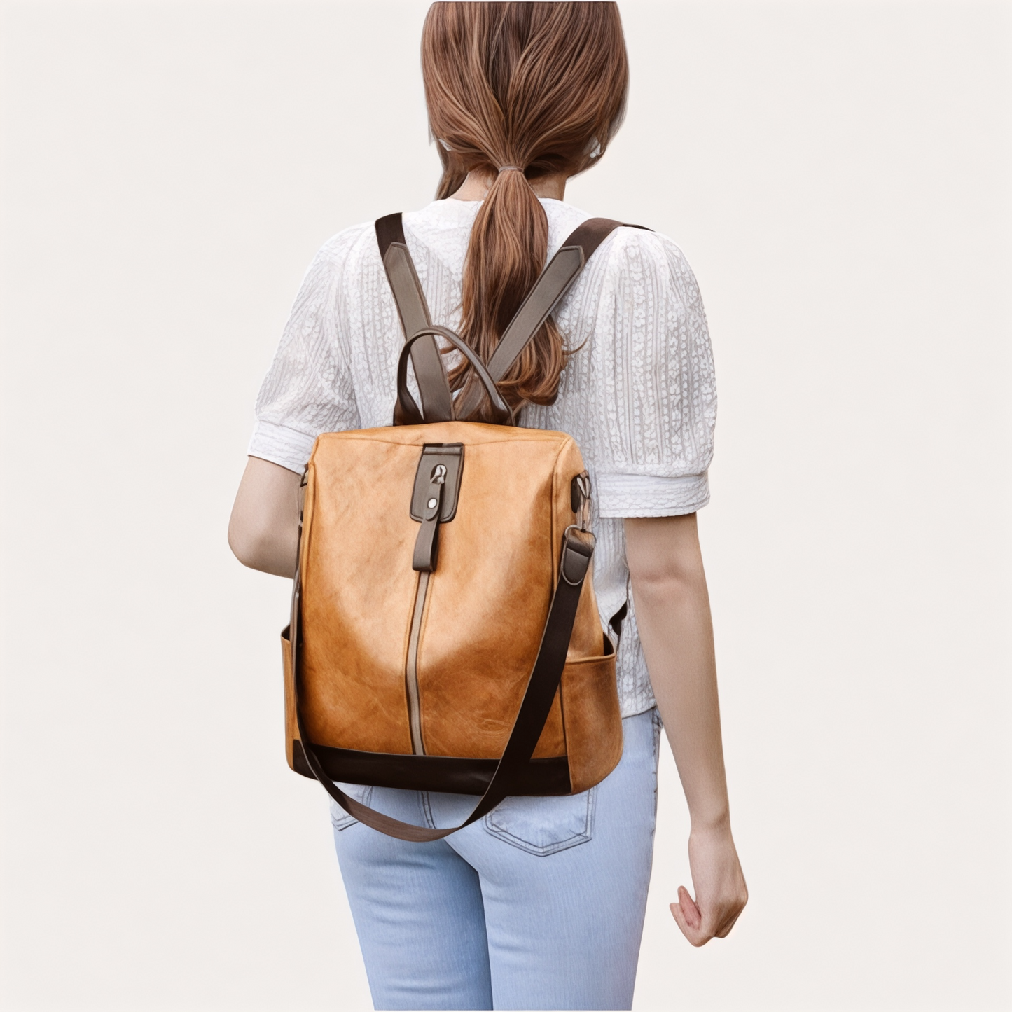 Bolso mochila mujer 2 en 1 elegante de 15L – DuoChic – Havresacs