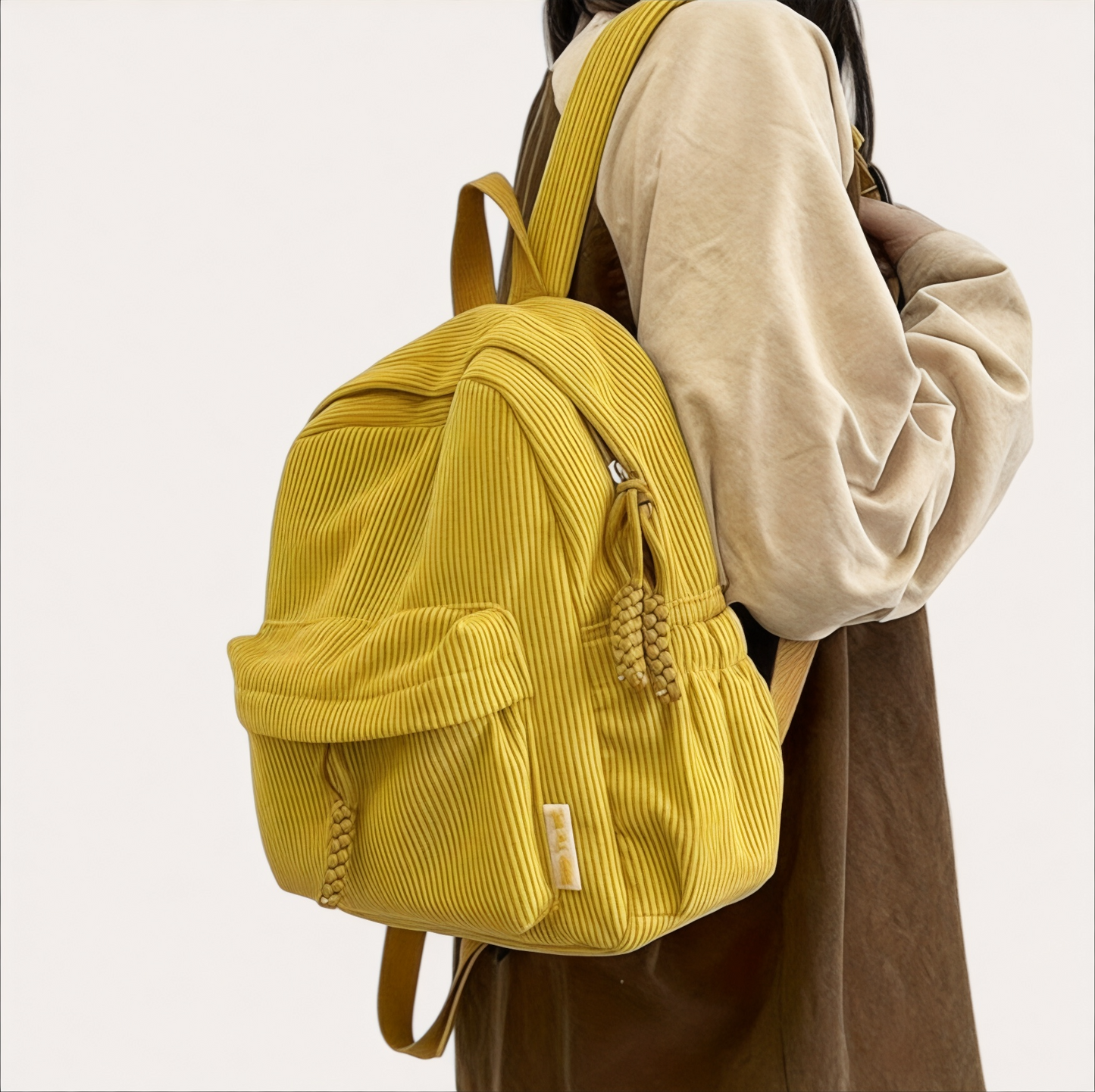 Mochila mujer terciopelo 15L elegante y ligera – Havresacs