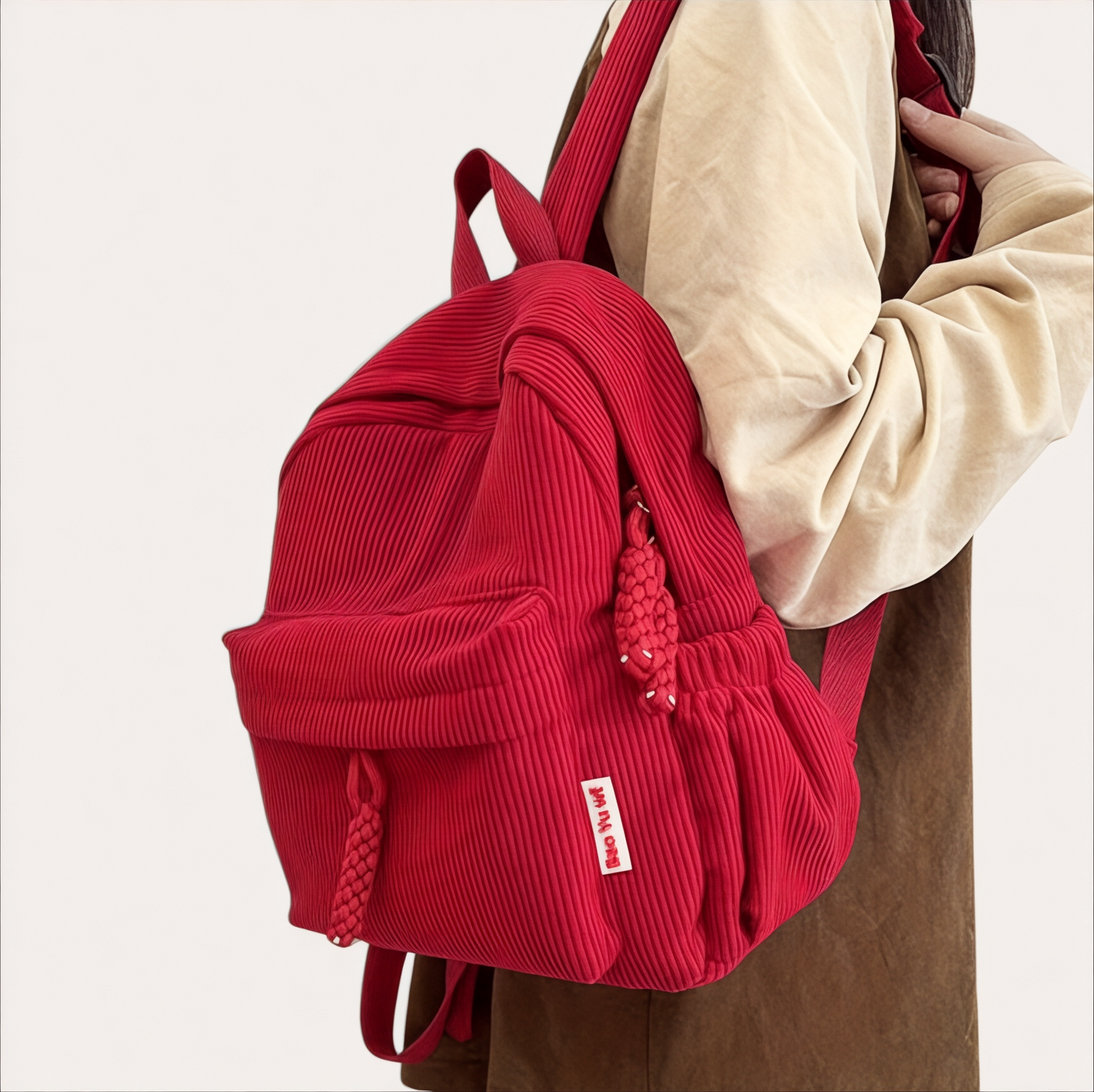 Mochila mujer terciopelo 15L elegante y ligera – Havresacs