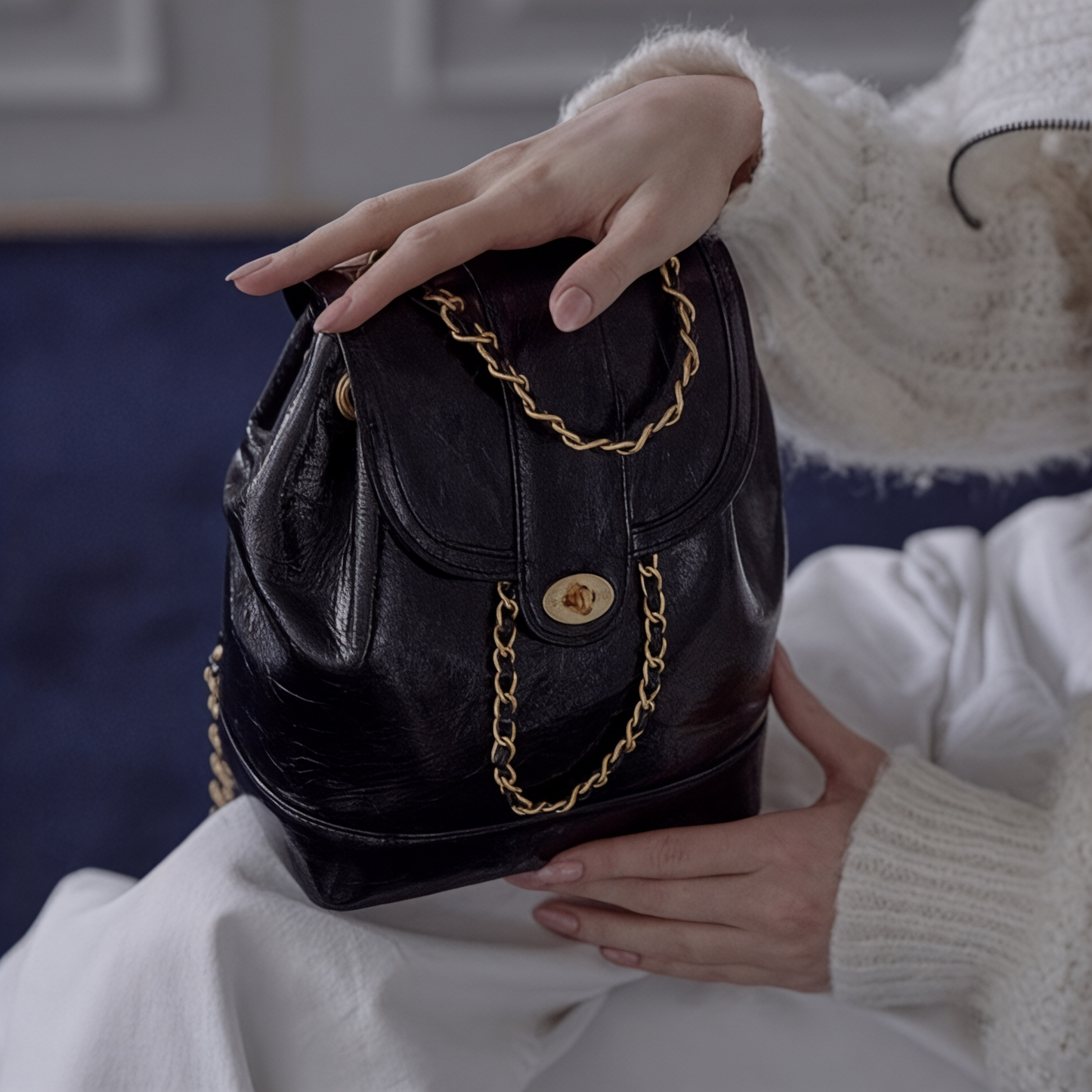 Mini mochila mujer de lujo 5L – LuxeMini – Havresacs