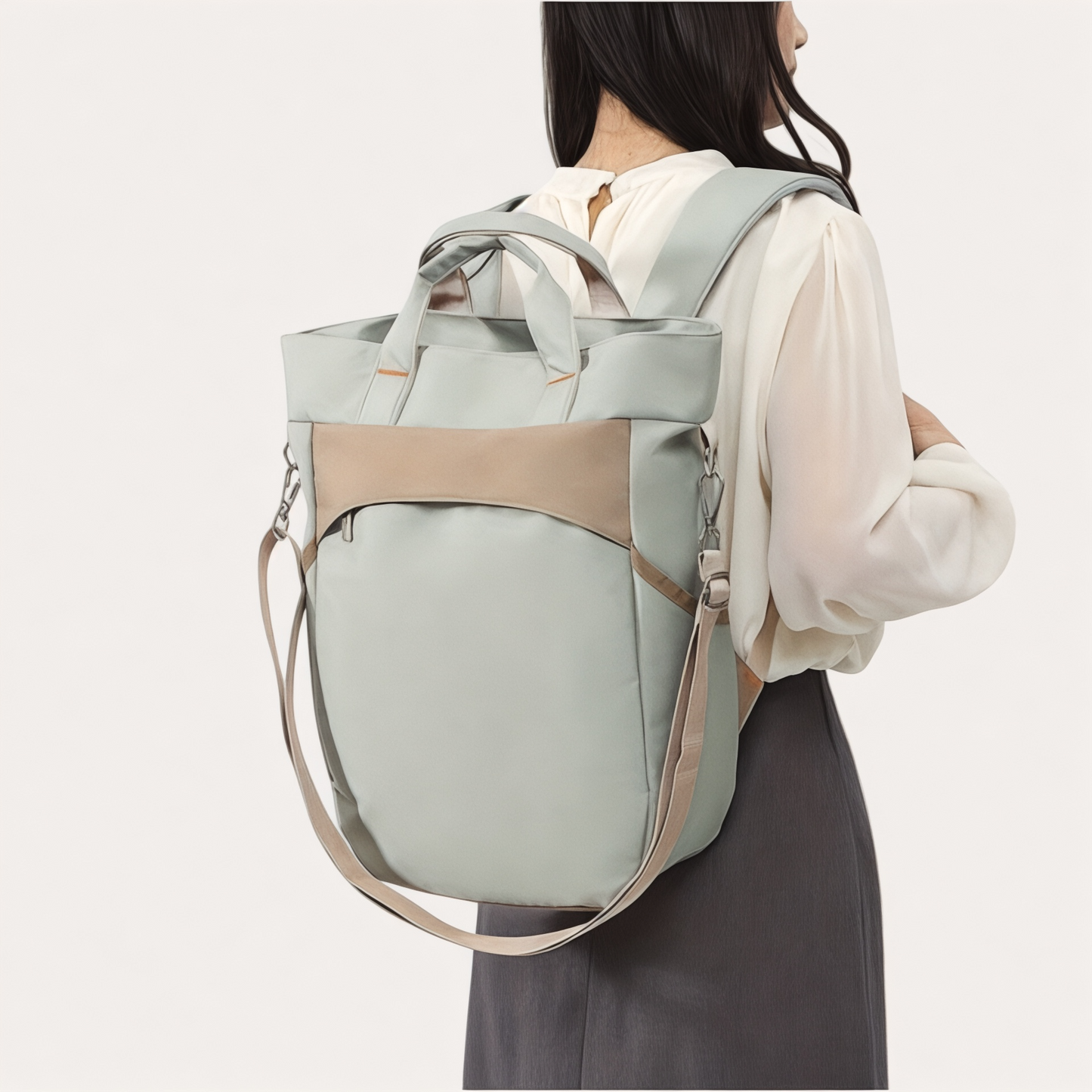 Bolso mochila mujer 2 en 1 de 20 litros Mochila impermeable Havresacs