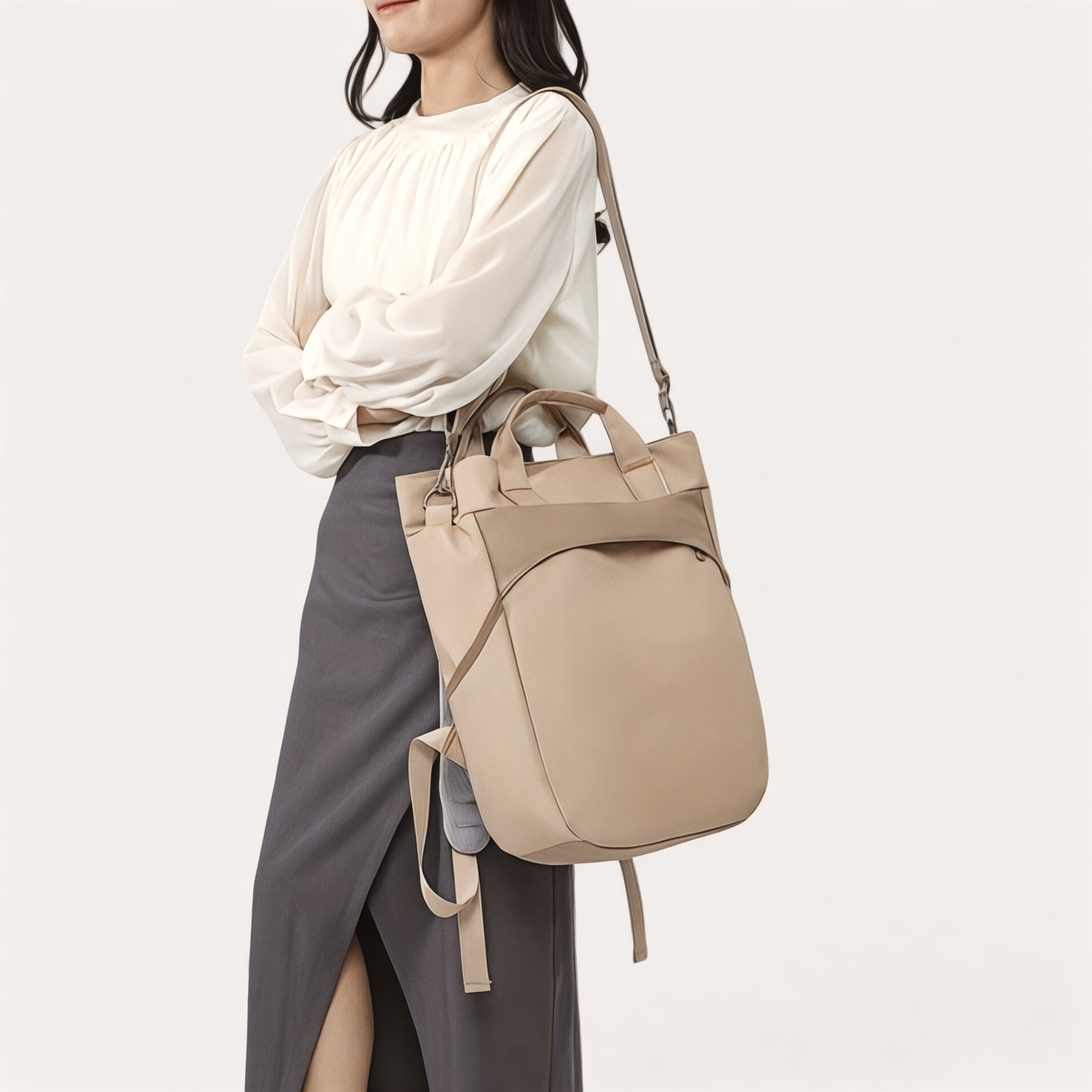 Bolso mochila mujer 2 en 1 de 20 litros Mochila impermeable Havresacs