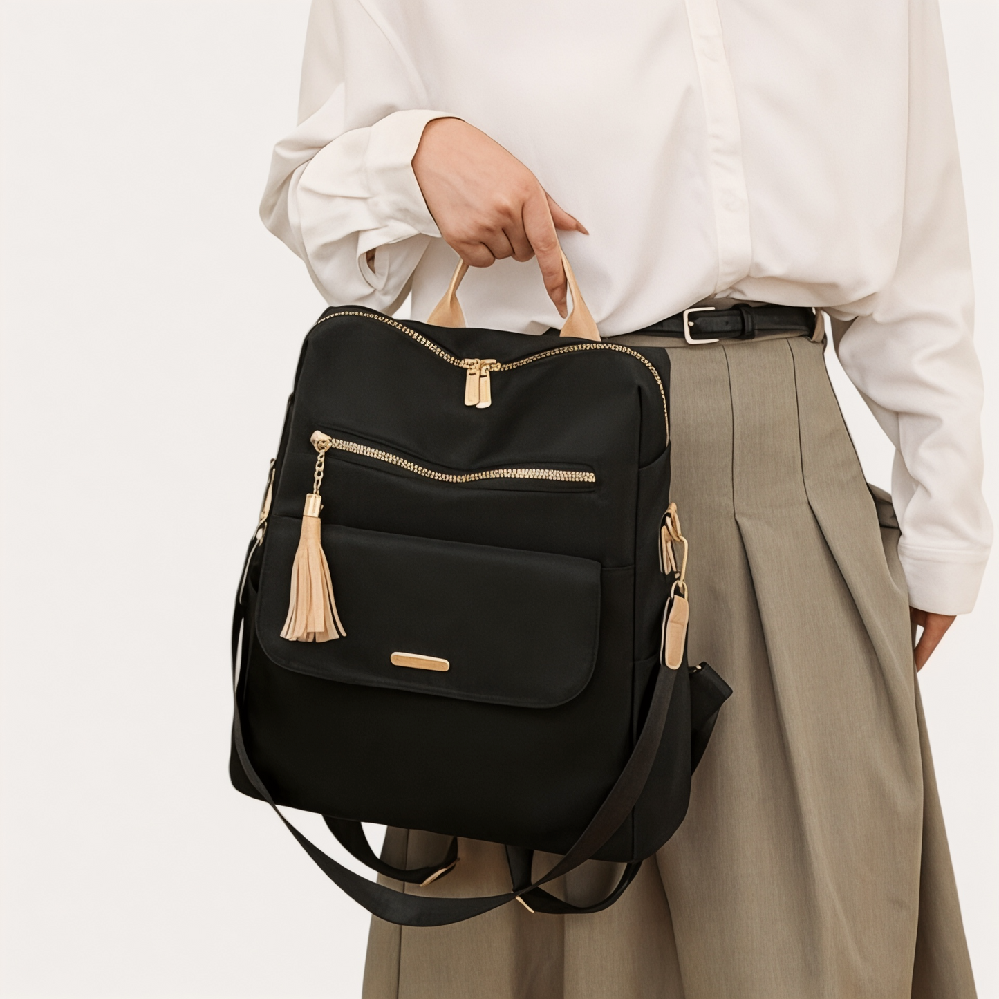 Bolso mochila mujer 2 en 1 de 15 litros | Mochila ligera – Havresacs