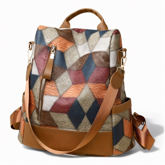 Foto de Mochila à espalda mujer Anti-Vol 2 en 1, 15L – SafeChic –...