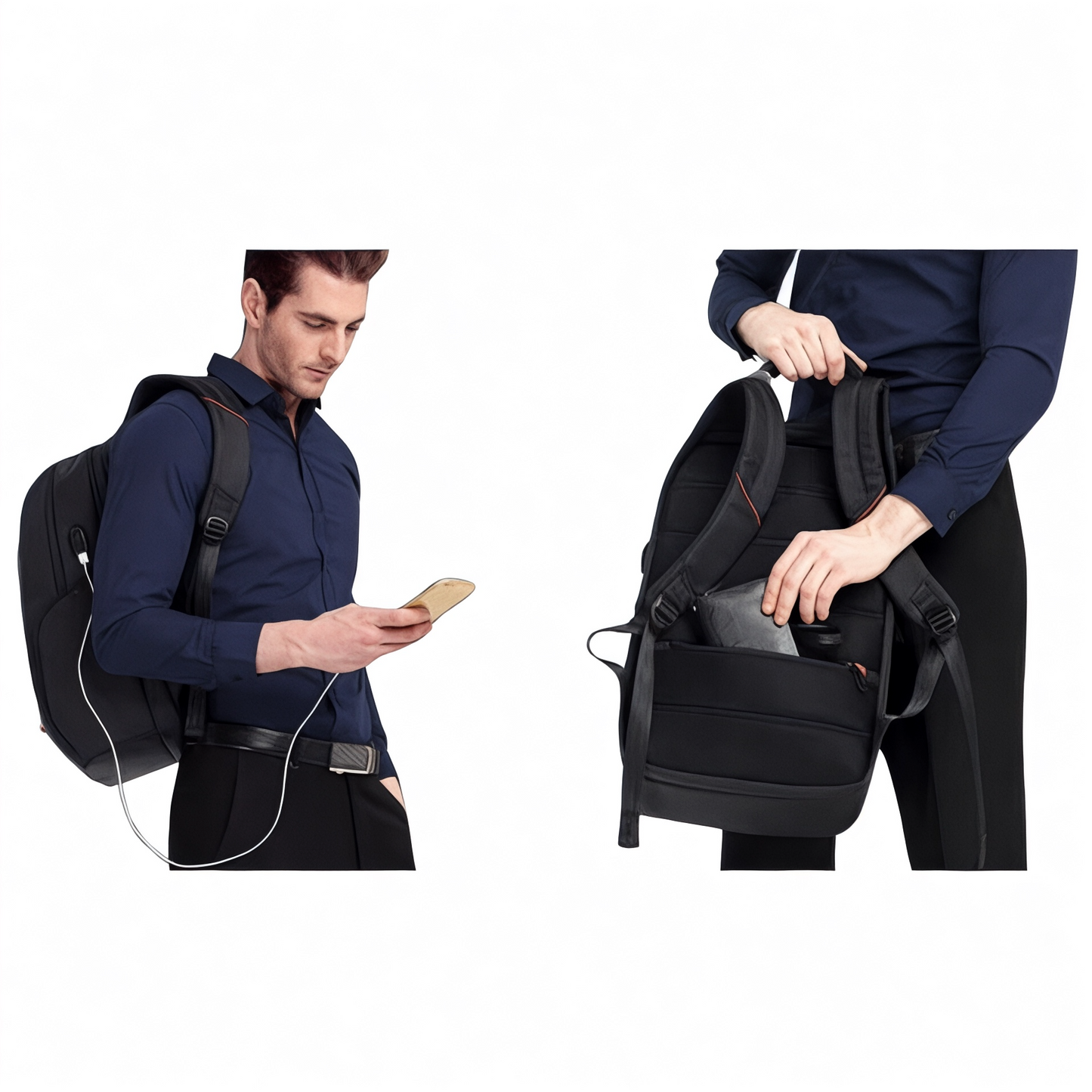 Mochila impermeable 27-35L para hombre y mujer – Havresacs