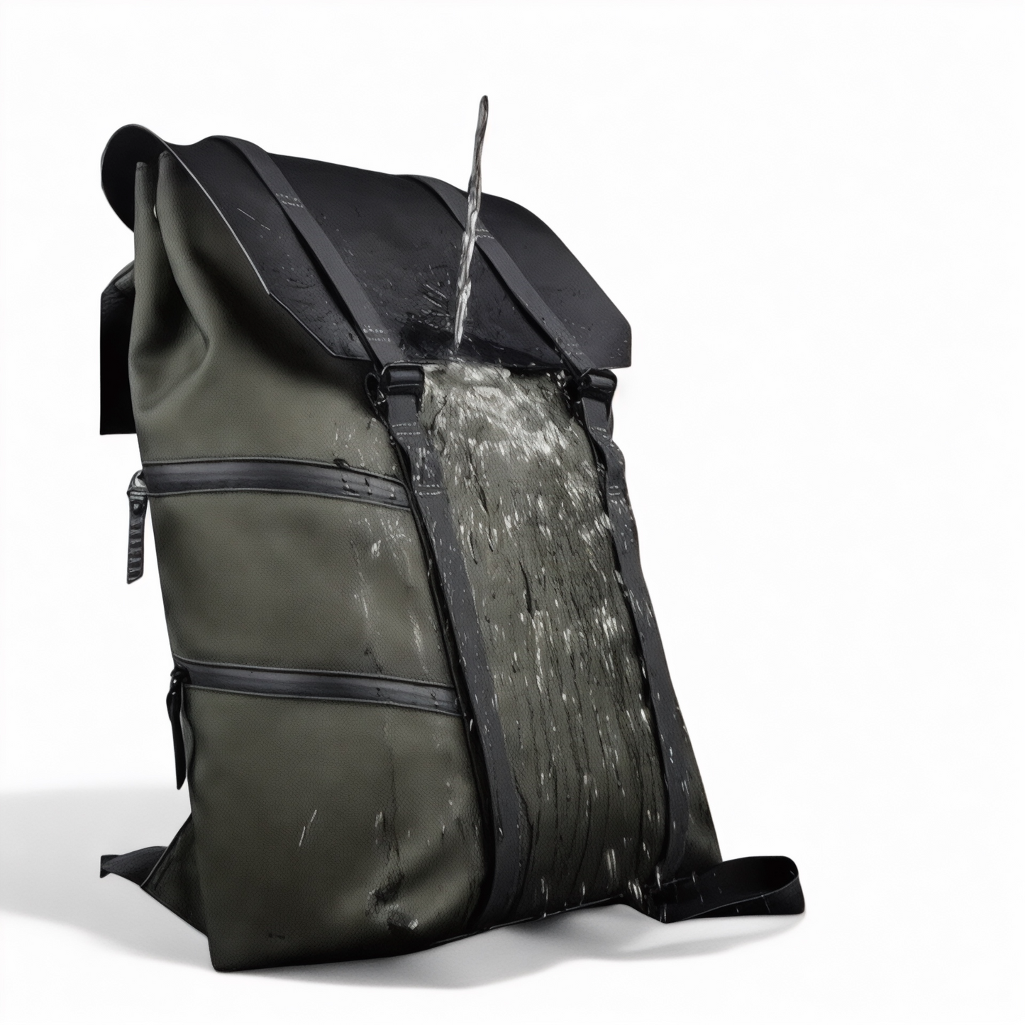 Mochila impermeable de viaje urbano con bolsillo para portátil 15"