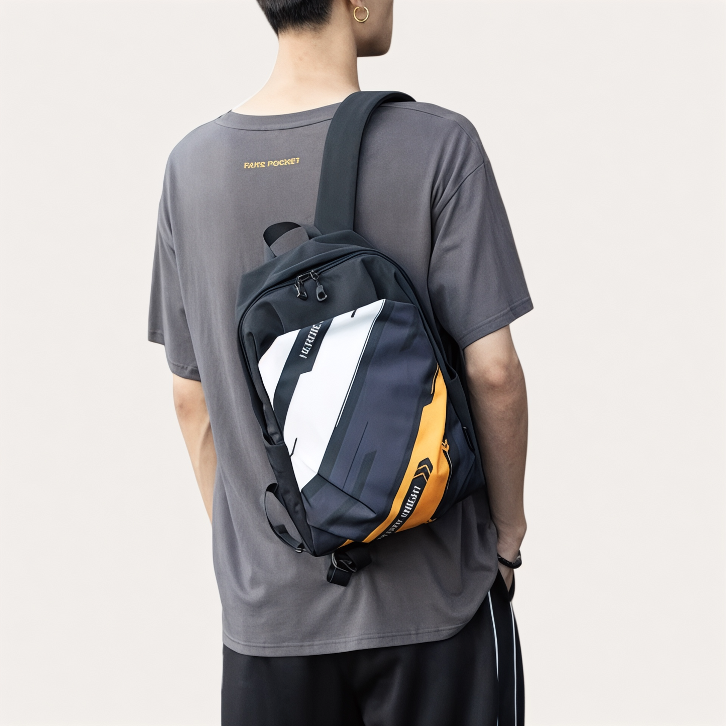 Mochila pequeña impermeable de 9L para hombre, ideal para viajes