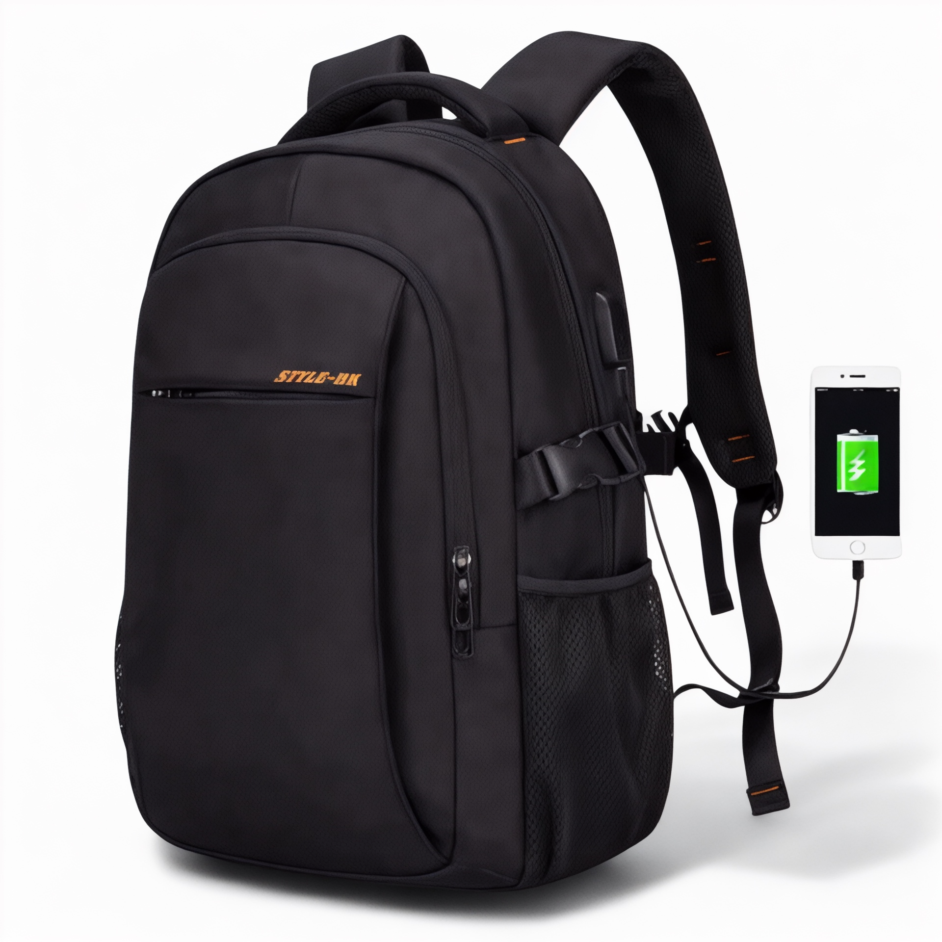 Foto de Mochila à espalda connecté impermeable – Voyager Elite – ...
