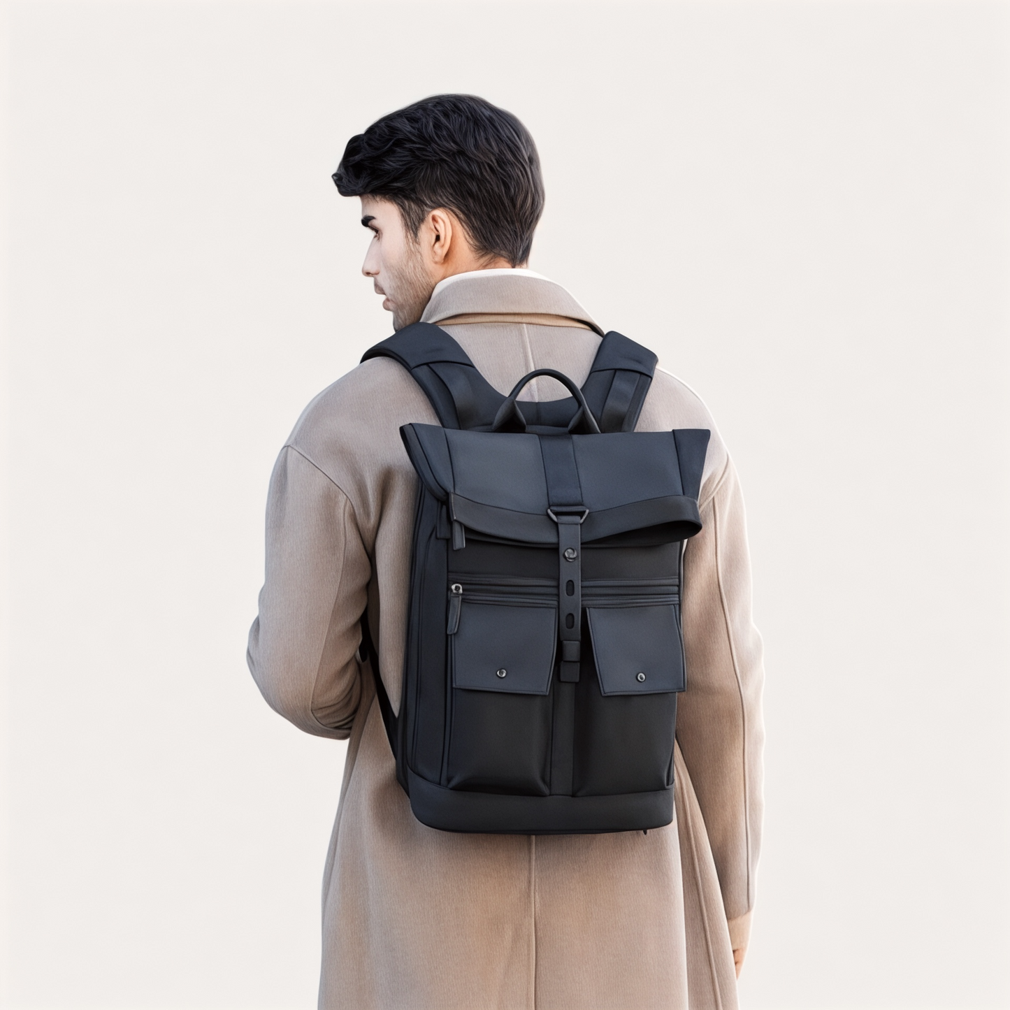 Mochila para hombre negra – Antirrobo e impermeable – Havresacs
