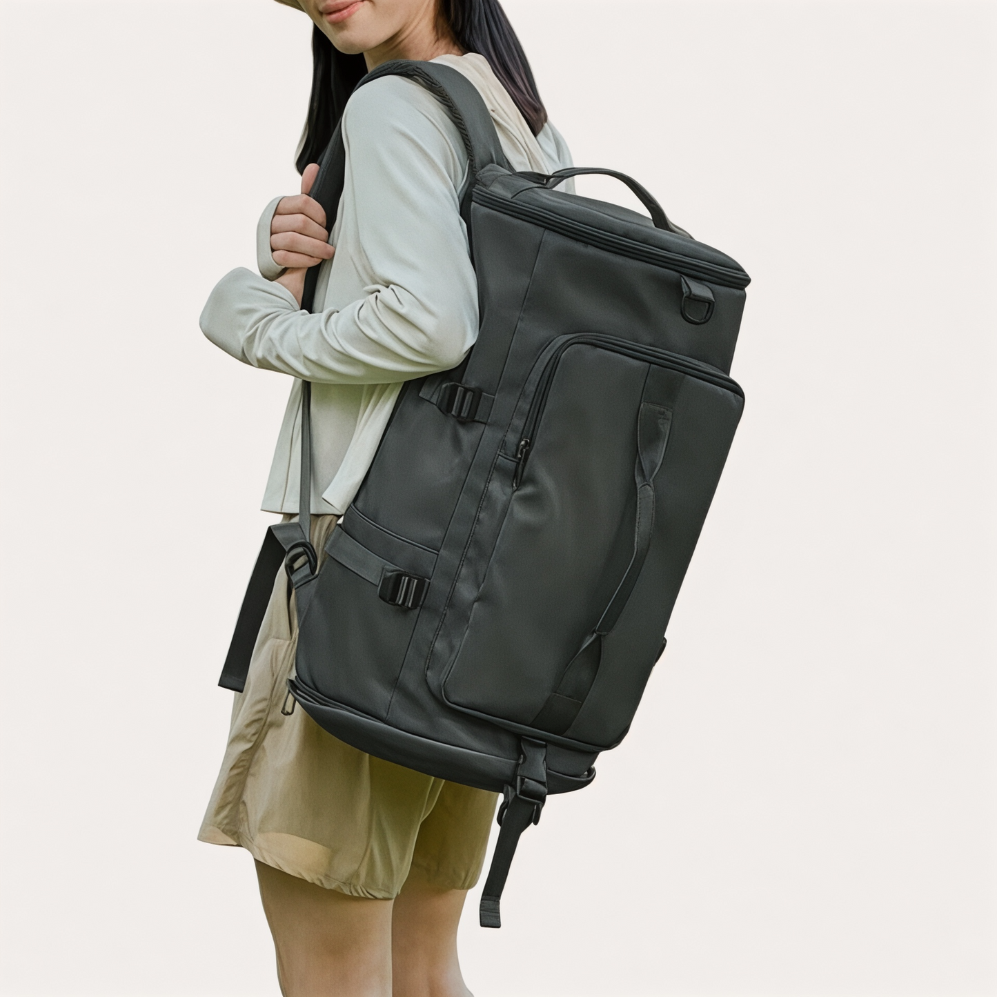 Mochila de viaje para hombre y mujer, ideal como equipaje de cabina