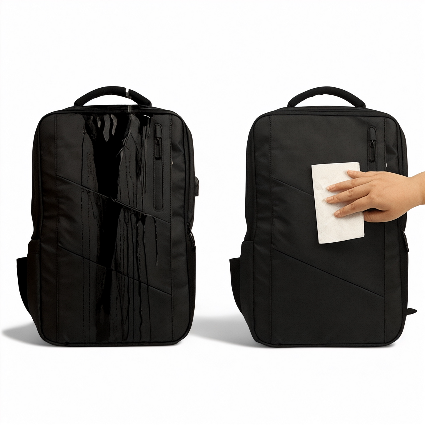 Mochila de cabina impermeable con puerto USB – para portátil 15,6”