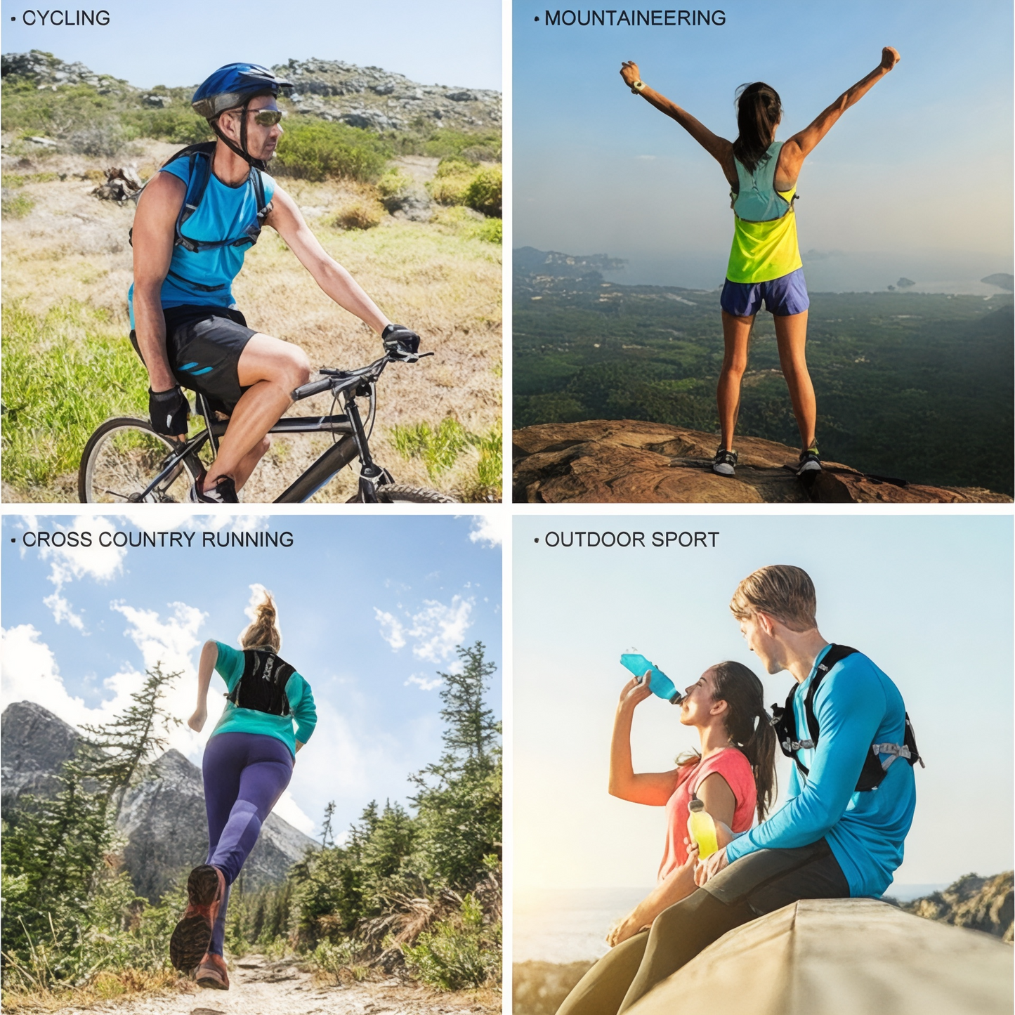 Mochila de hidratación 5L para trail running y deporte | Havresacs