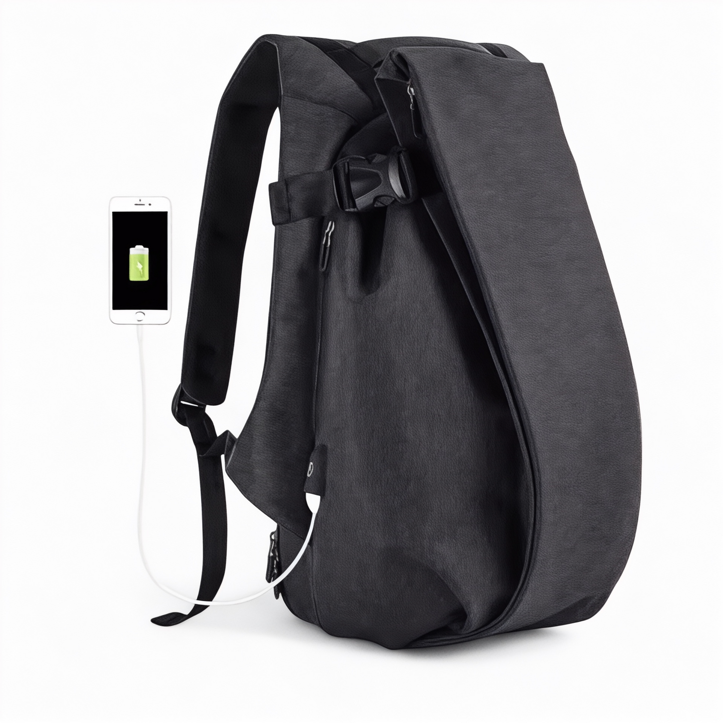Foto de Mochila à espalda étanche antirrobo connecté – TechNomad+...