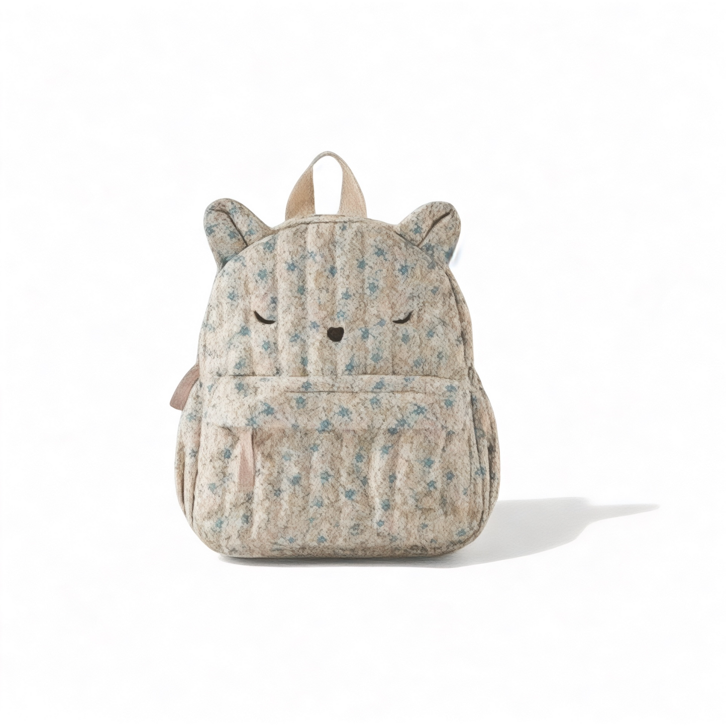 Mochila Preescolar Niña Floral con Gato – Confort & Dulzura