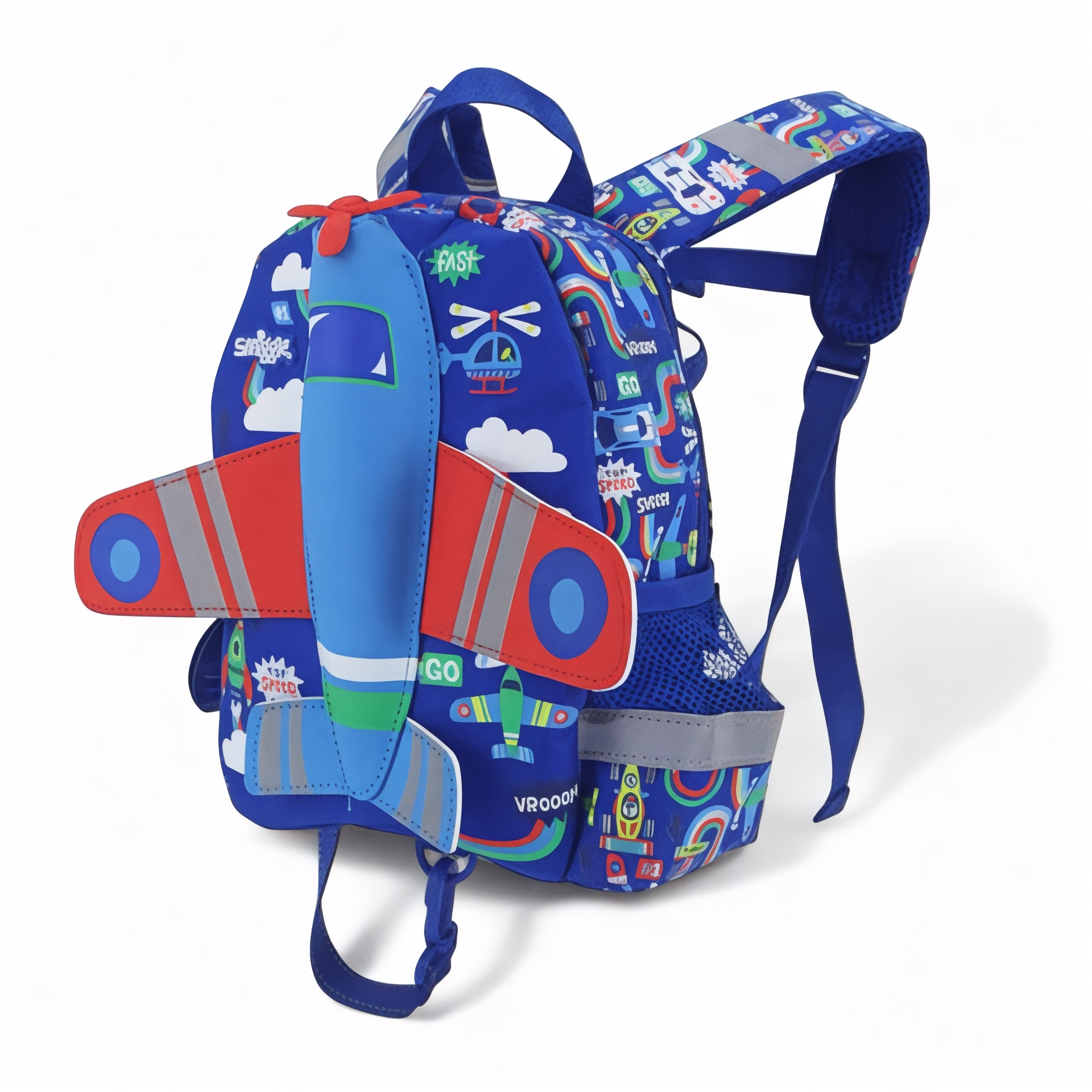 Foto de Mochila escolar CP Garçon Fusée - Confort & Aventure | Ha...