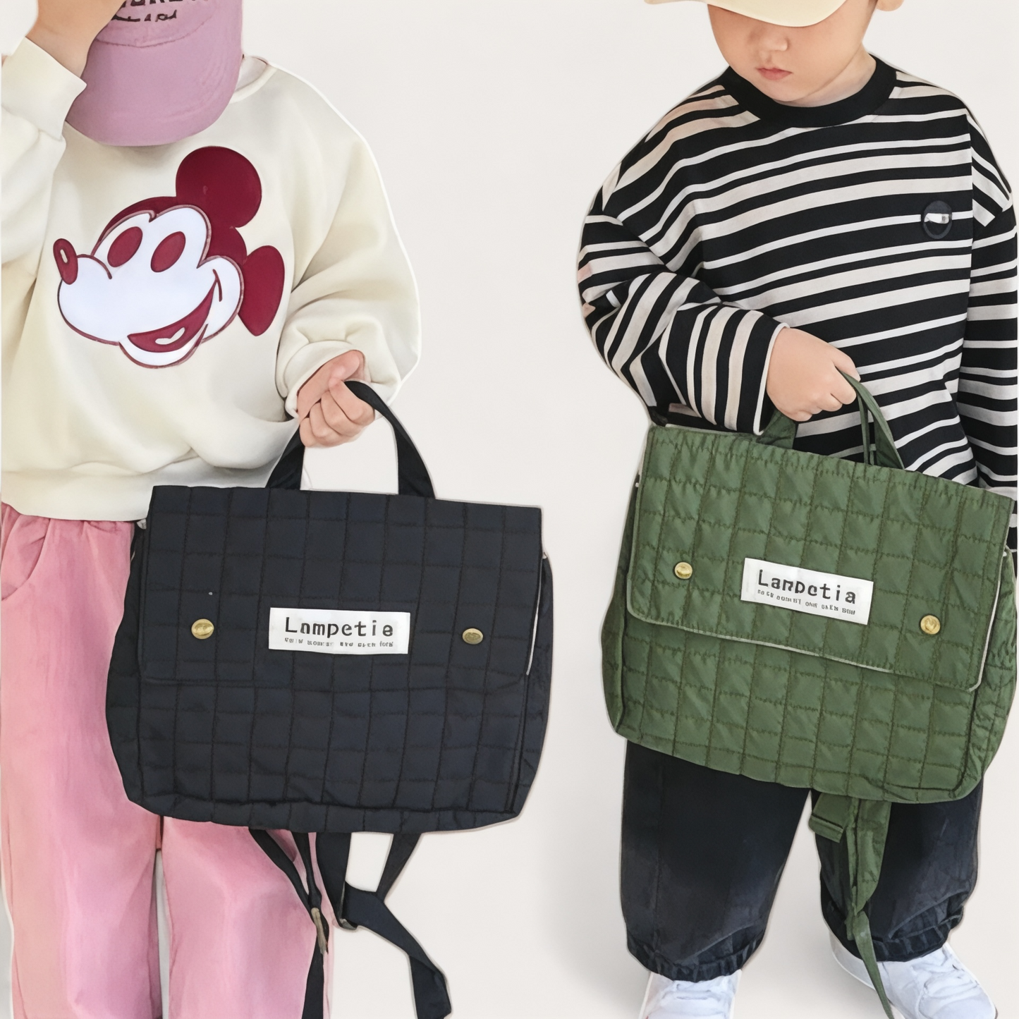 Mochila Escolar Niño/Niña con Letras – Confort & Estilo | Havresacs