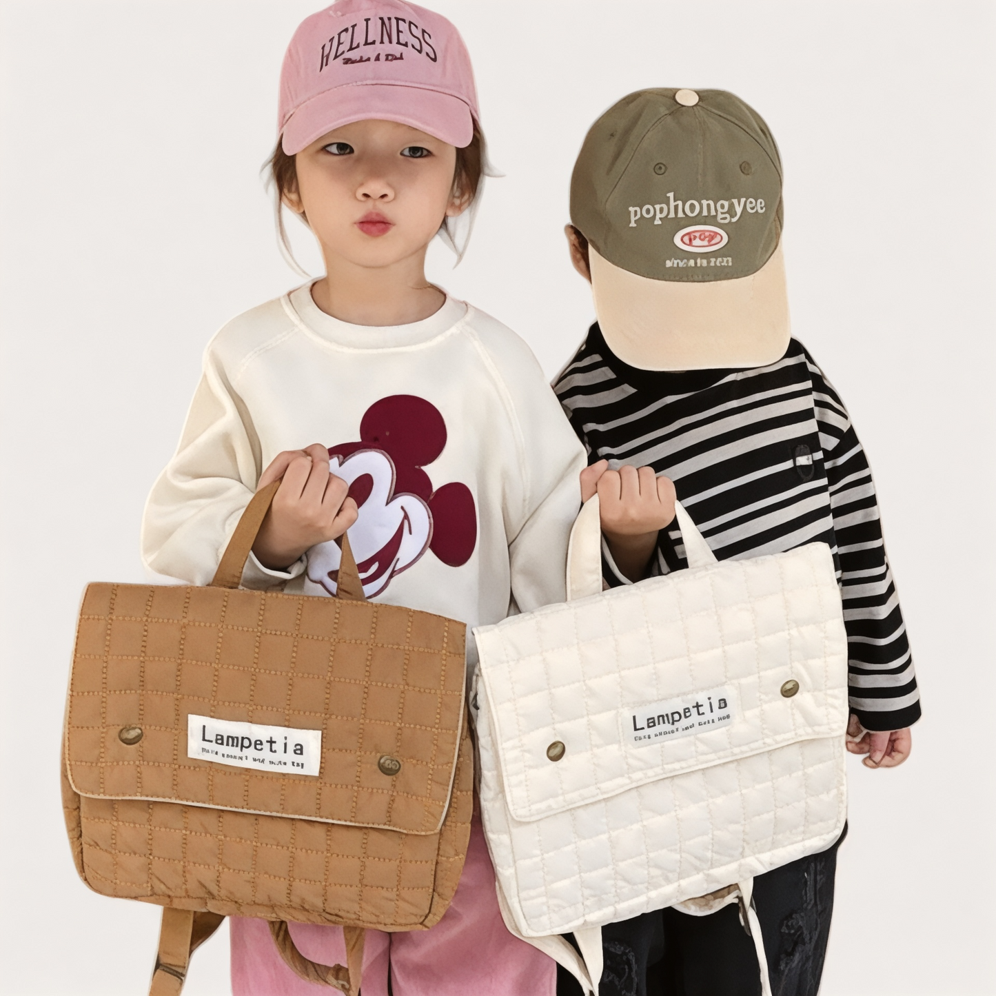 Mochila Escolar Niño/Niña con Letras – Confort & Estilo | Havresacs