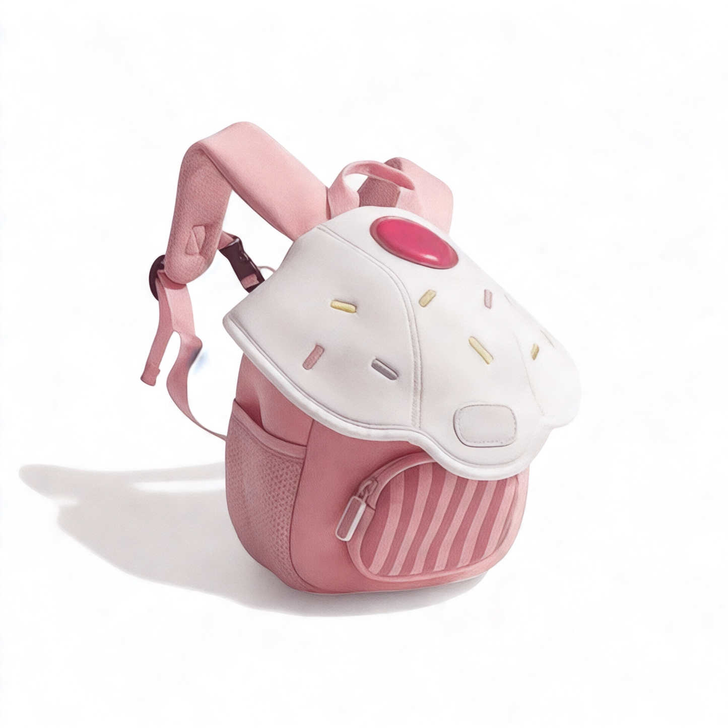 Mochila infantil niña Bonbon 3D rosa | Havresacs