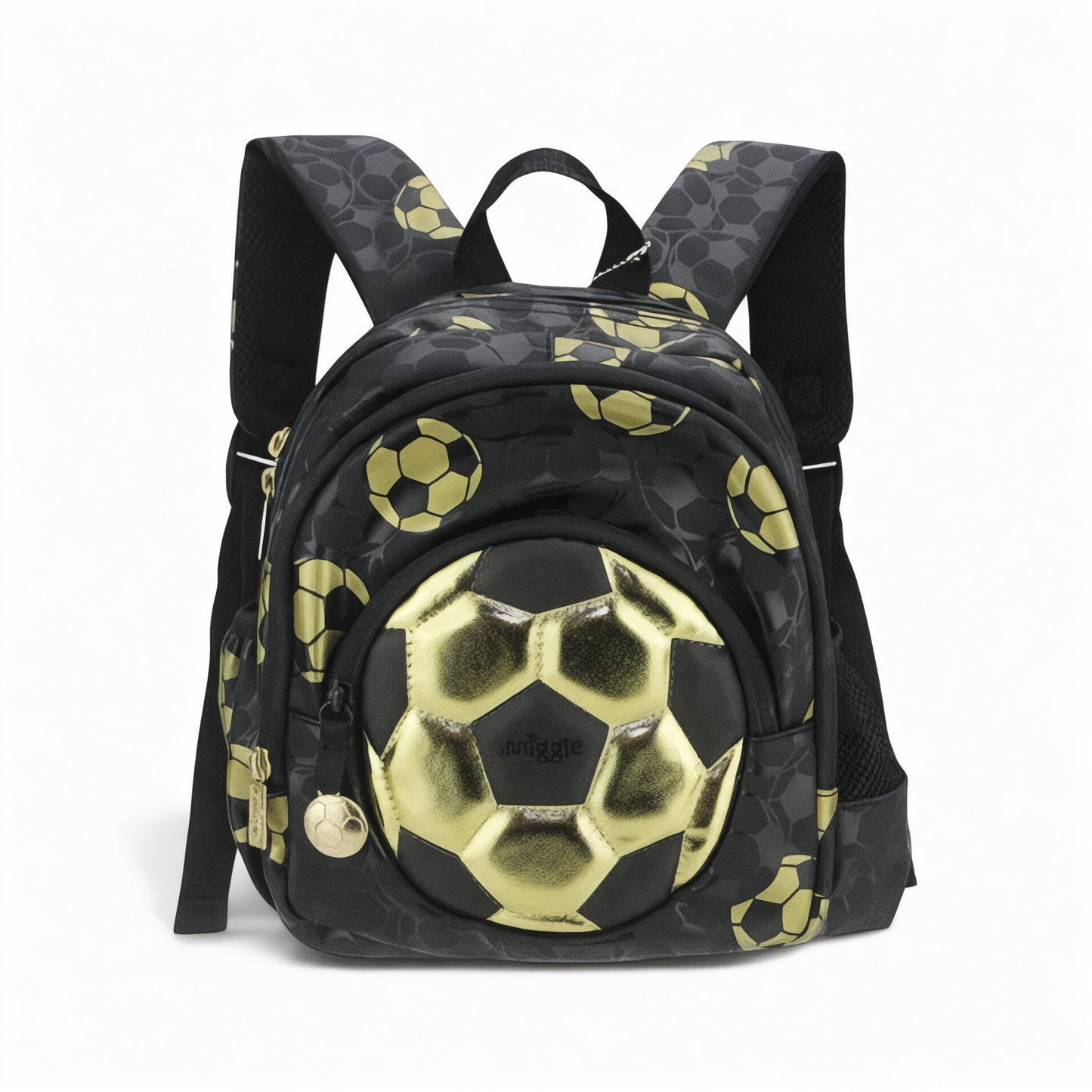 Mochila Escolar Niño Fútbol Dorado - Infantil CP | Havresacs