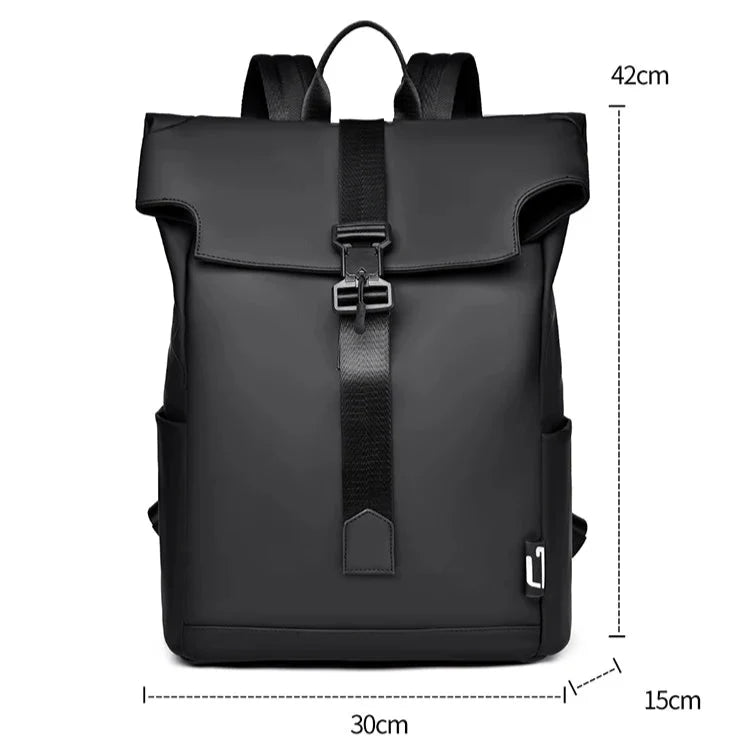 Mochila Roll-Top Impermeable 18L – Portátil 15” | Havresacs