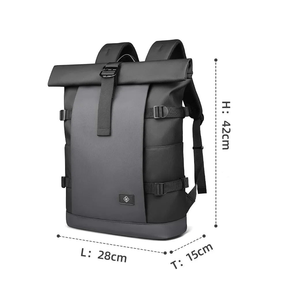 Mochila Roll-Top Impermeable Extensible 18L/25L | Havresacs