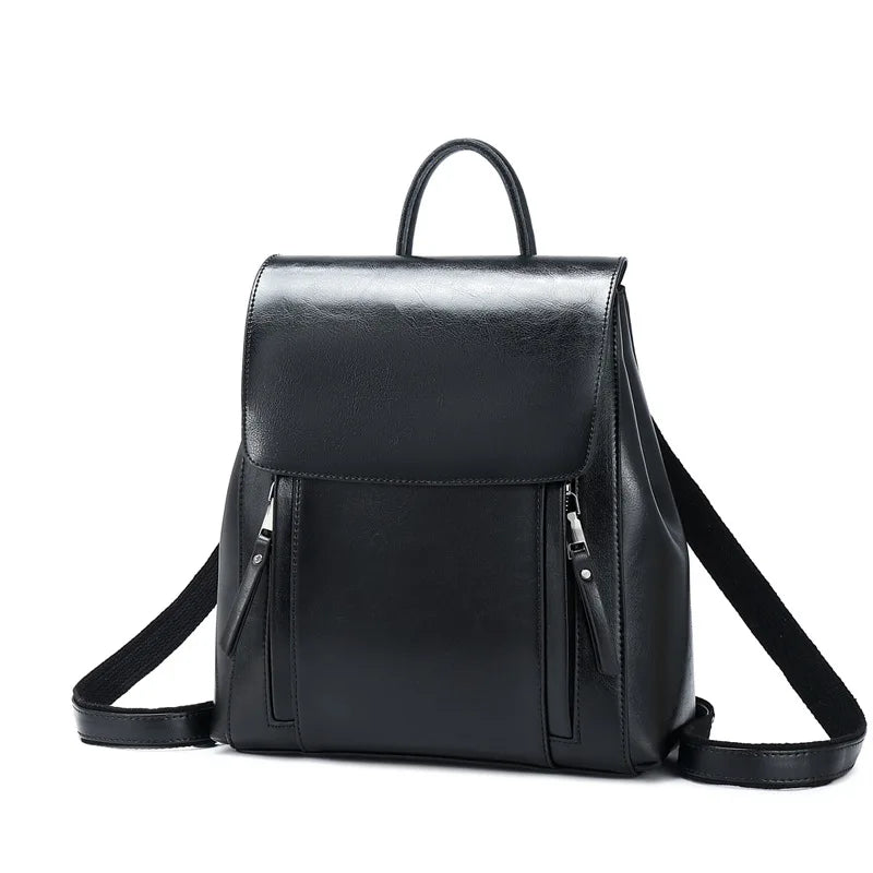 Mochila mujer de cuero 10L, elegante y ligera – Havresacs