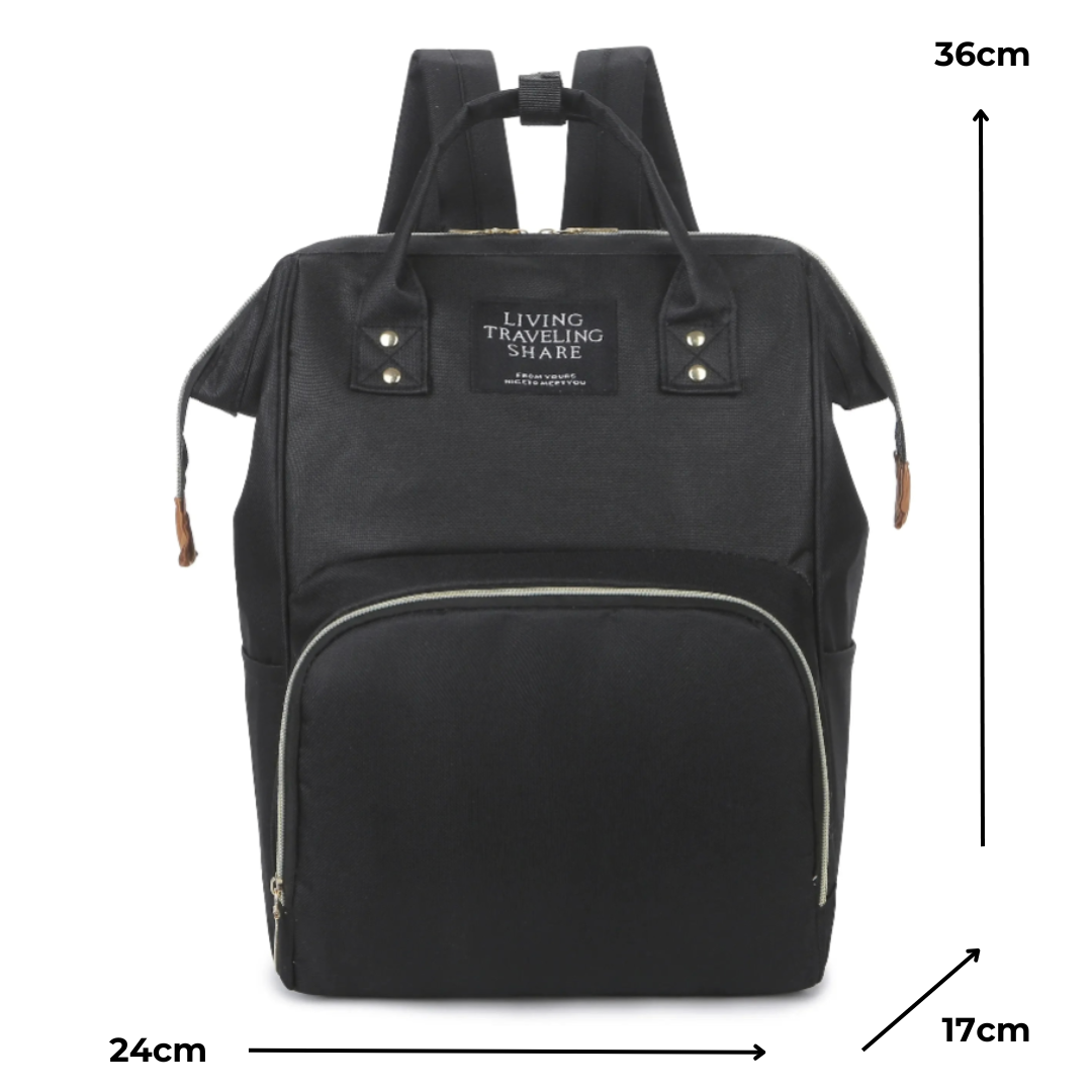 Mochila cambiador con compartimento isotérmico de 15L – Havresacs