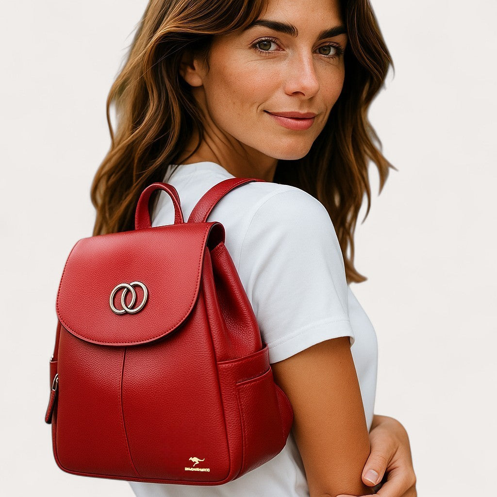 Mochila Mujer Cuero PU 18L – Elegante y Espaciosa | Havresacs