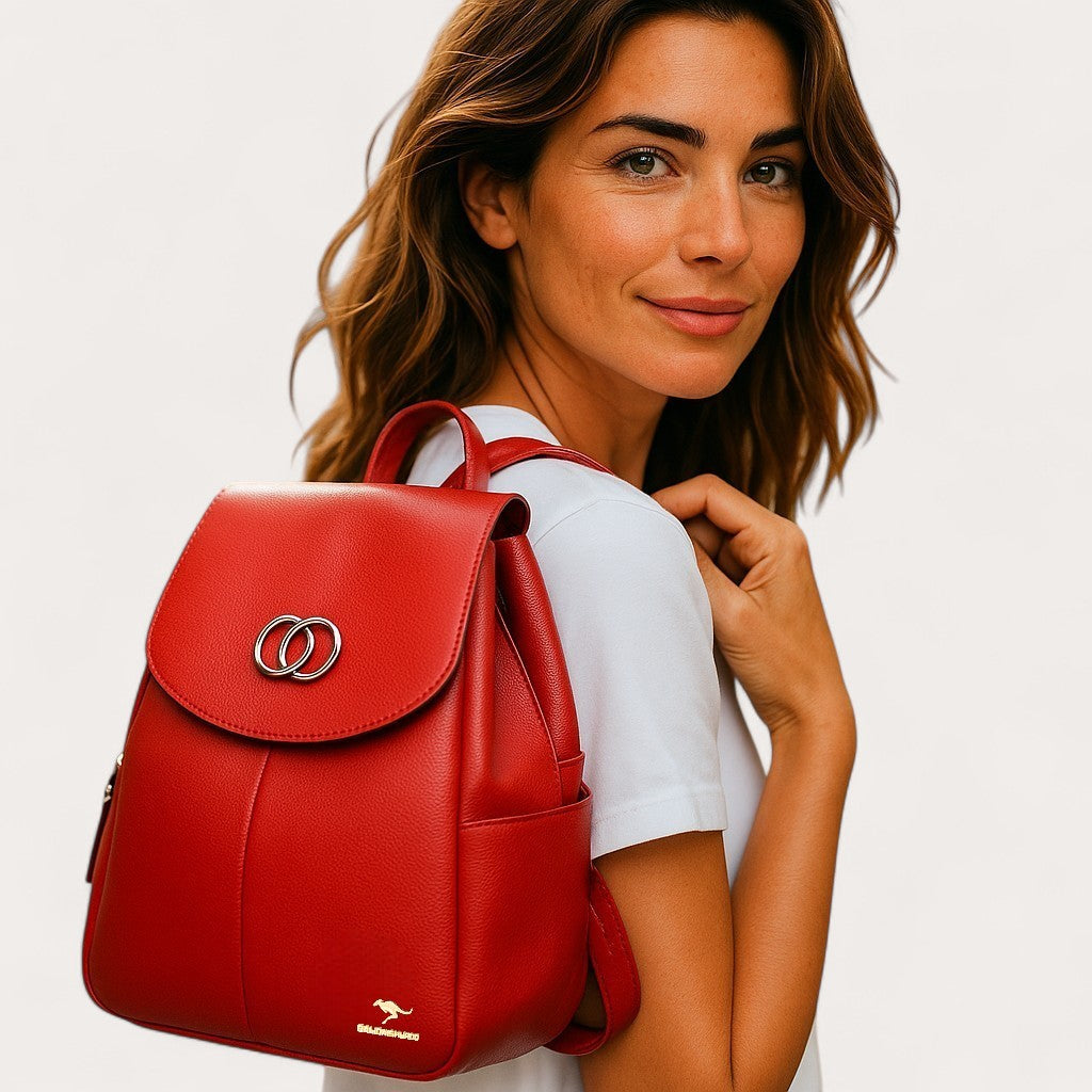 Mochila Mujer Cuero PU 18L – Elegante y Espaciosa | Havresacs