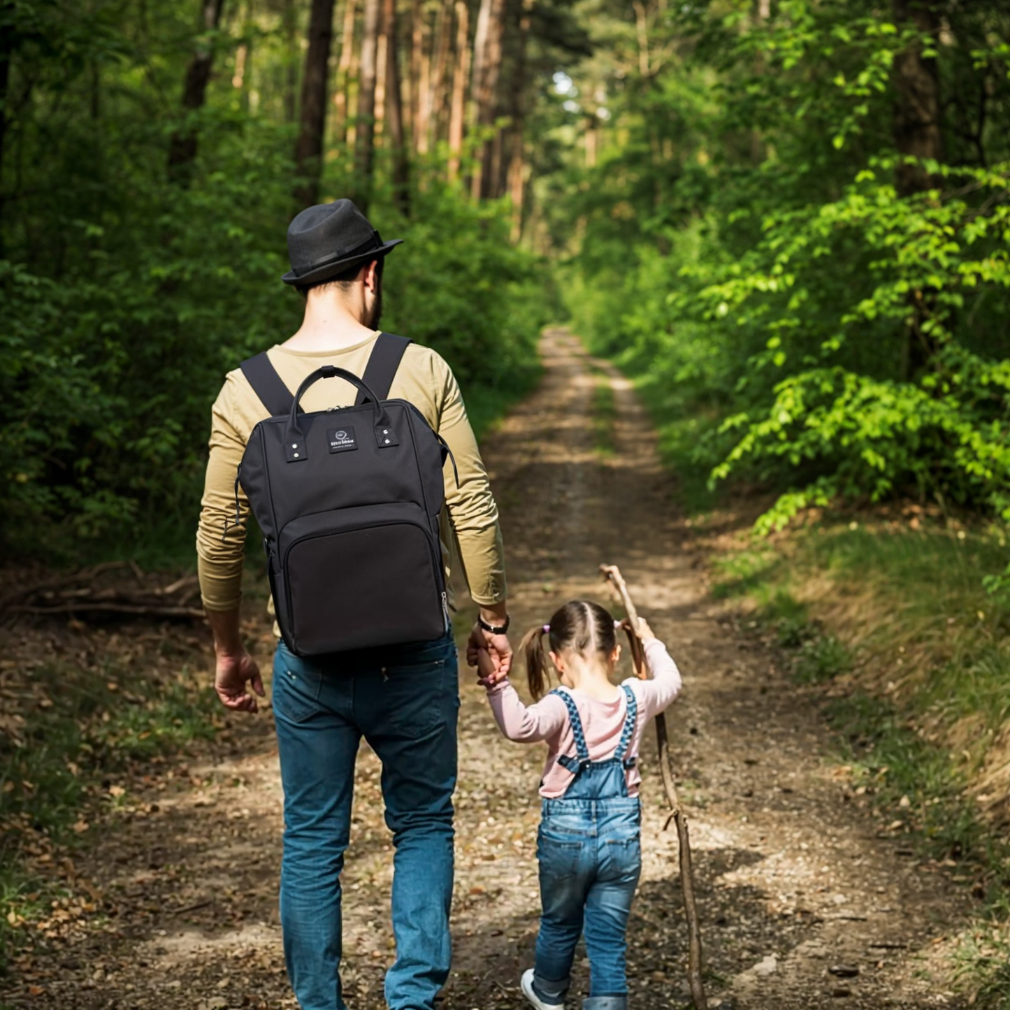 Mochila para bebé negra isotérmica de 25 L – Havresacs