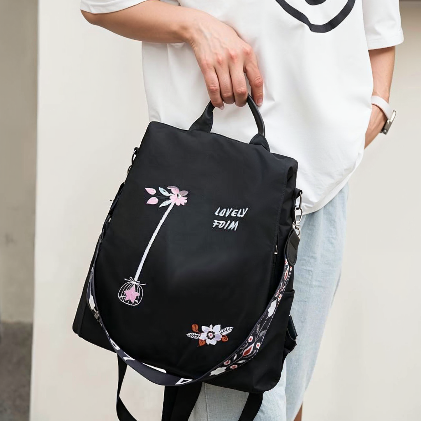 Bolso mochila mujer 2 en 1 de 12 litros Mochila elegante – Havresacs