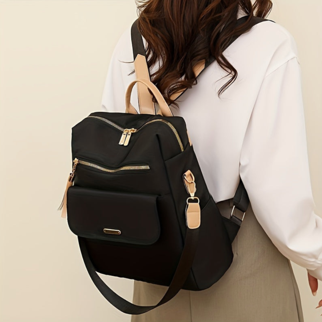 Mochila mujer 2 en 1 de nylon 15L – DuoChic – Havresacs