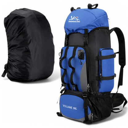 Mochila de trekking y camping impermeable 90 L | Havresacs