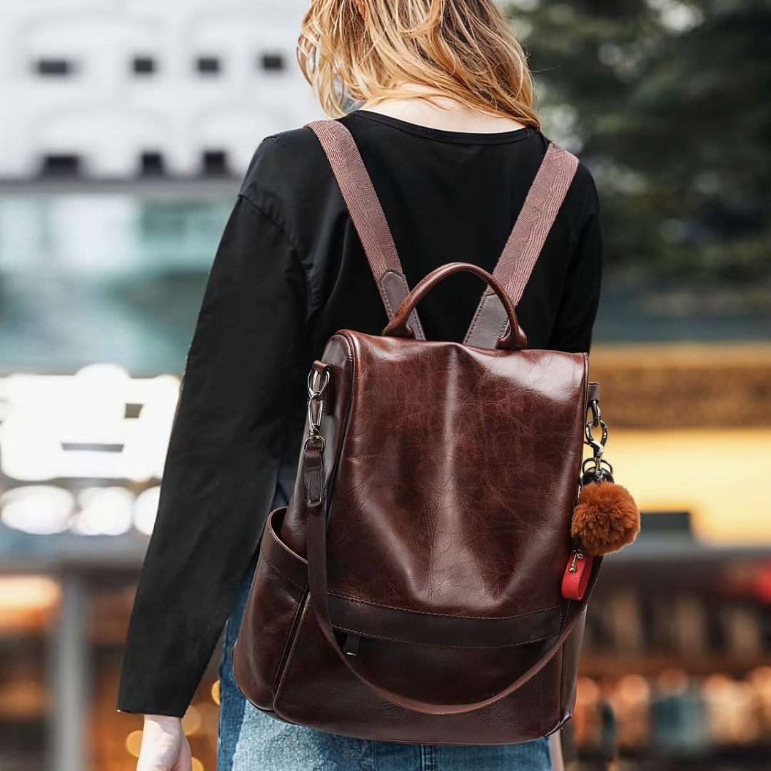 Bolso mochila mujer 2 en 1 antirrobo e impermeable de 17L – Havresacs